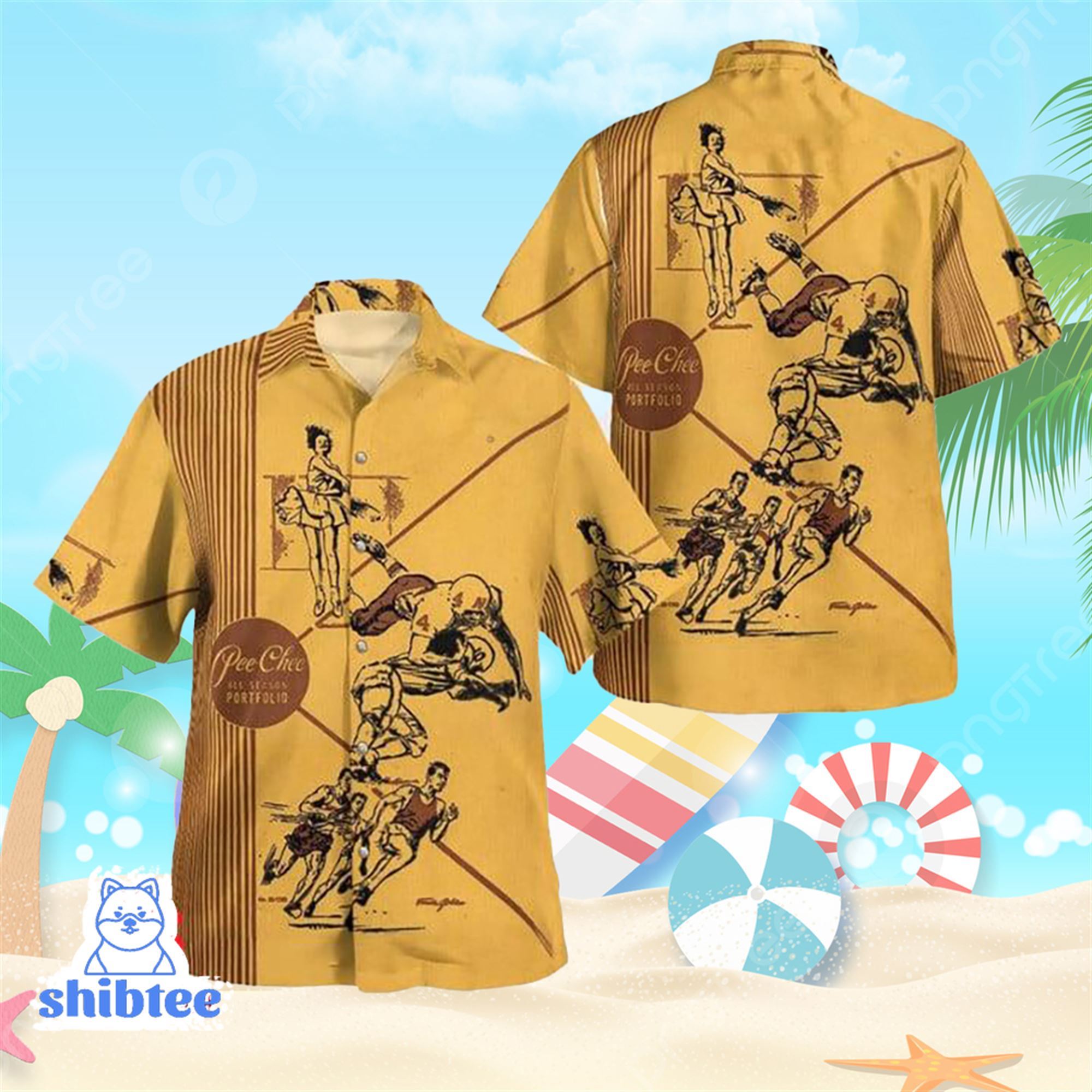 MLB New York Yankees Tropical Pattern Short Sleeve Resort Hawaiian