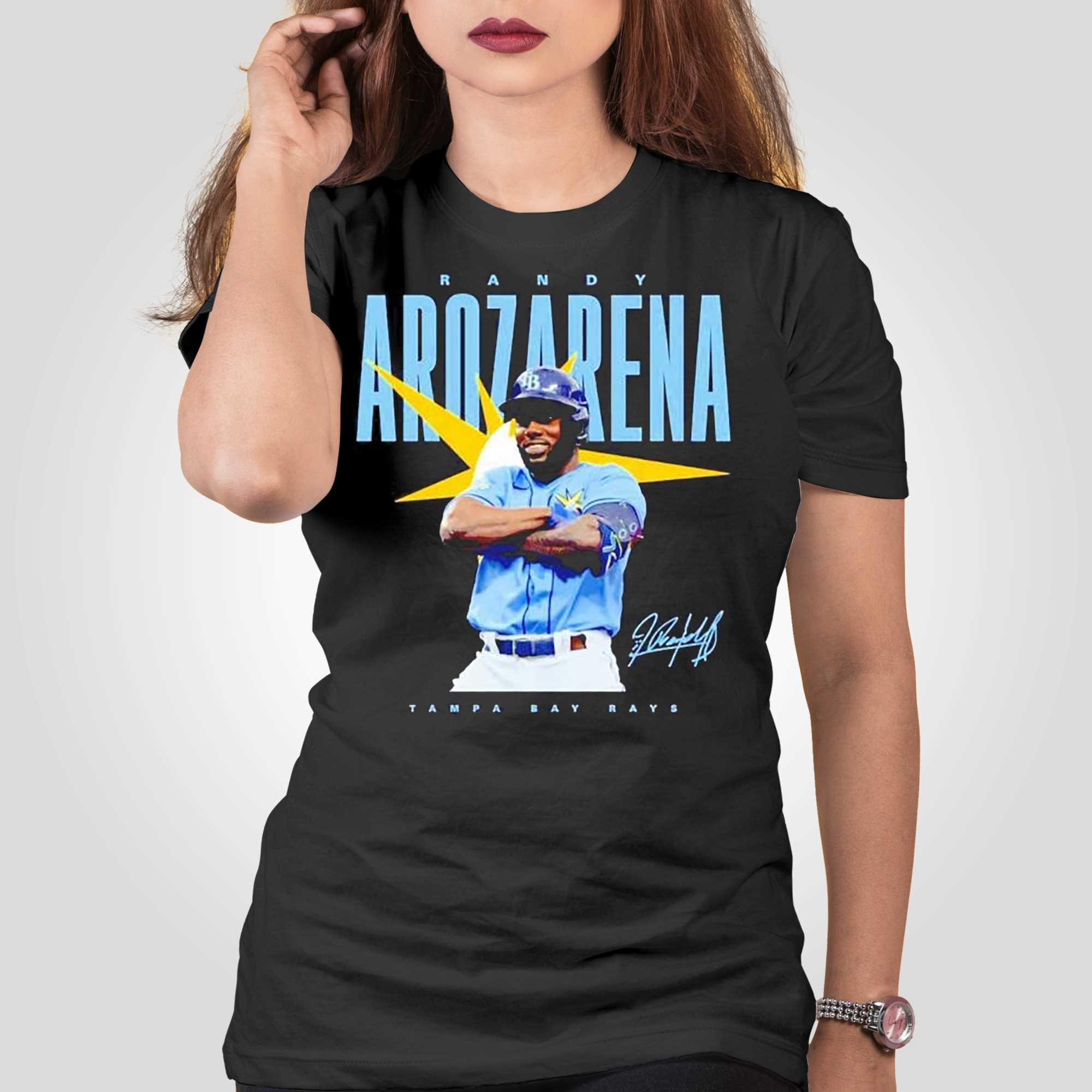 Randy Arozarena Tampa Bay Rays Signature Shirt - Shibtee Clothing