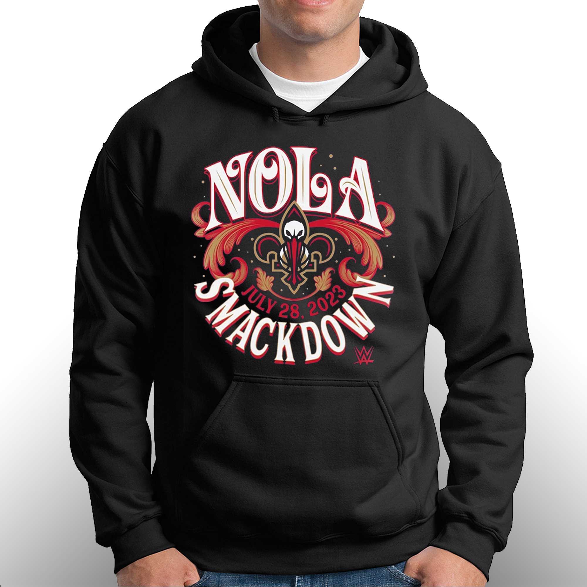 Official sportiqe Smackdown X New Orleans Pelicans T-Shirt, hoodie
