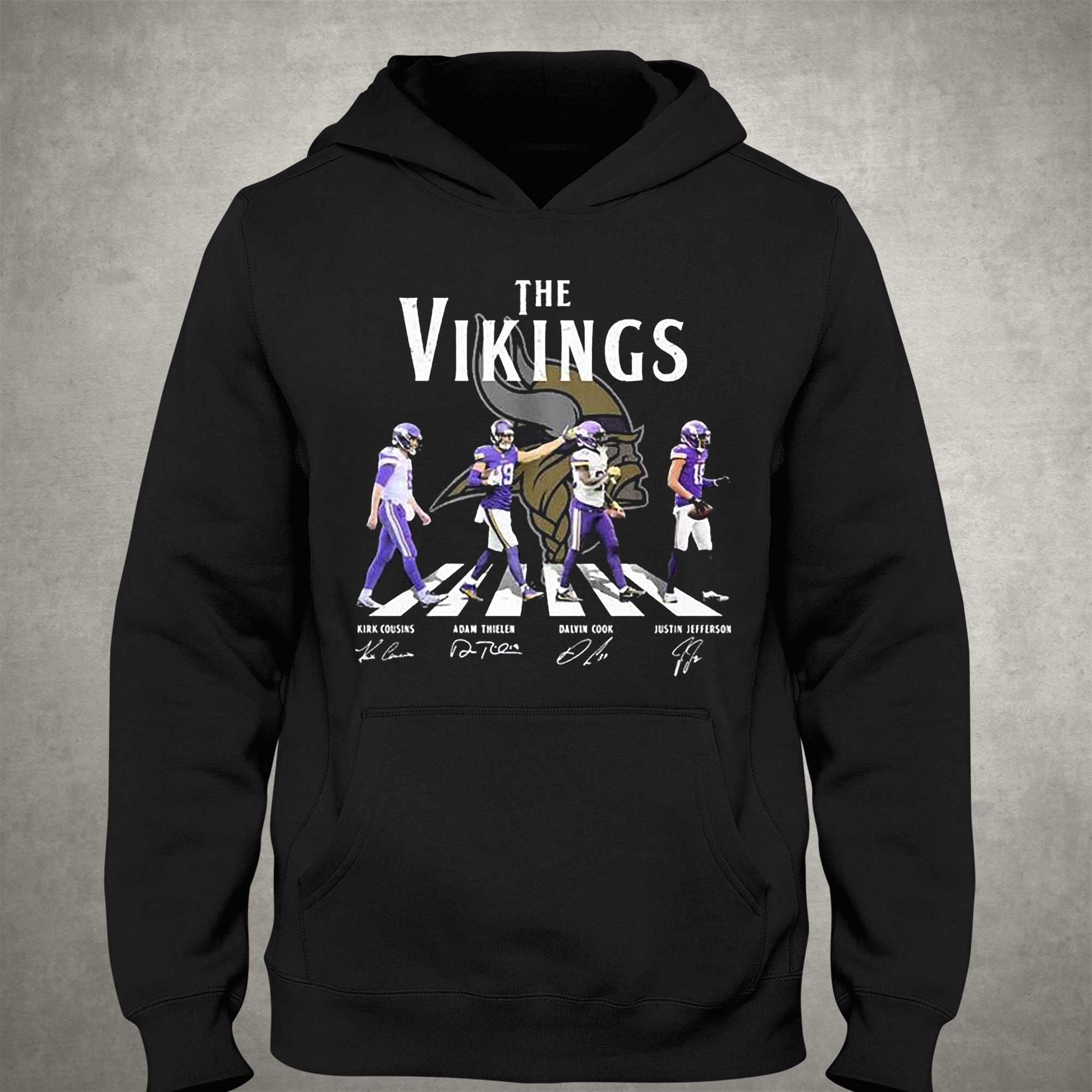 The Vingkings Abbey Road Kirk Cousins Adam Thielen Dalvin Cook And