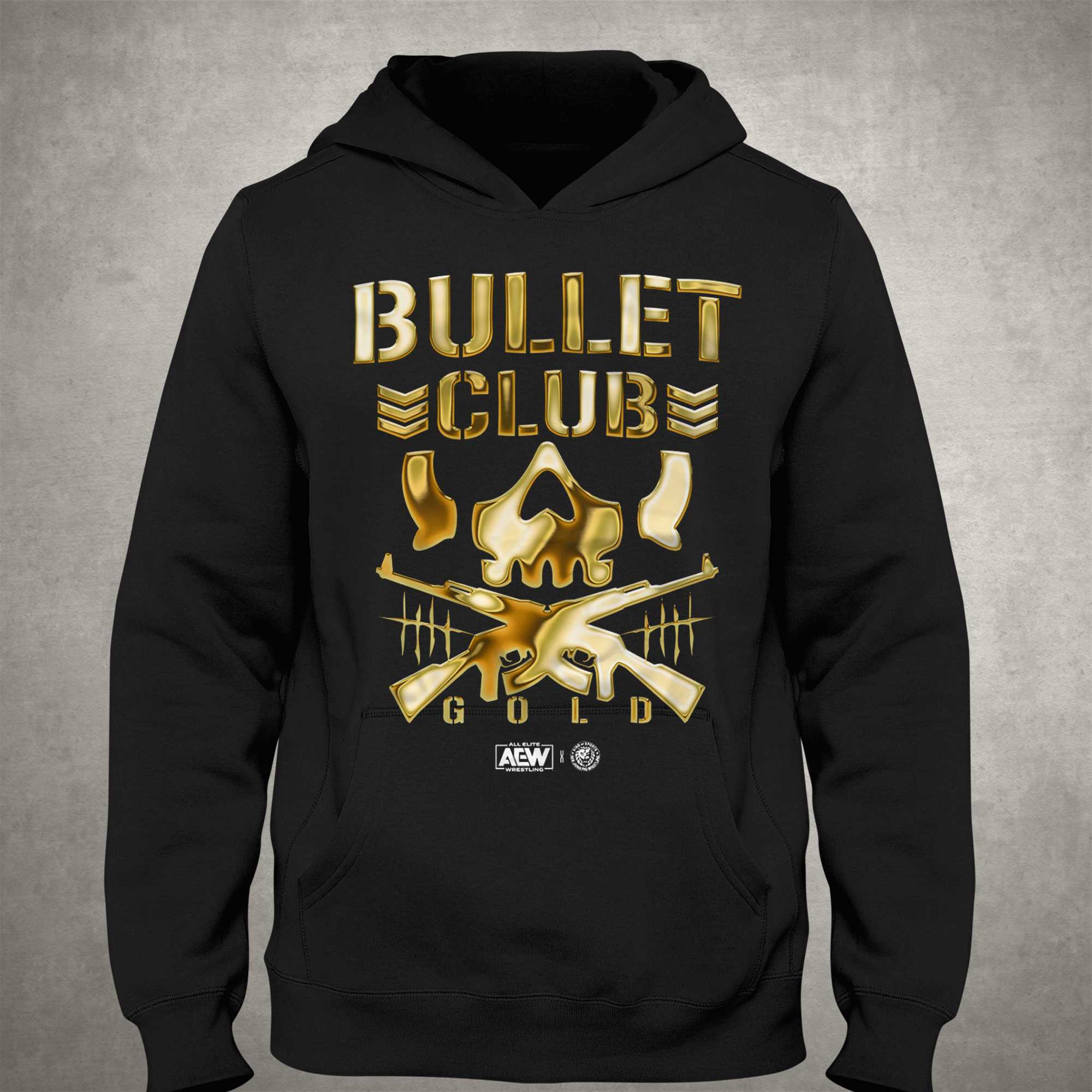 Top Rope Tuesday Aew X Njpw - Bullet Club Gold Shirt - Shibtee Clothing