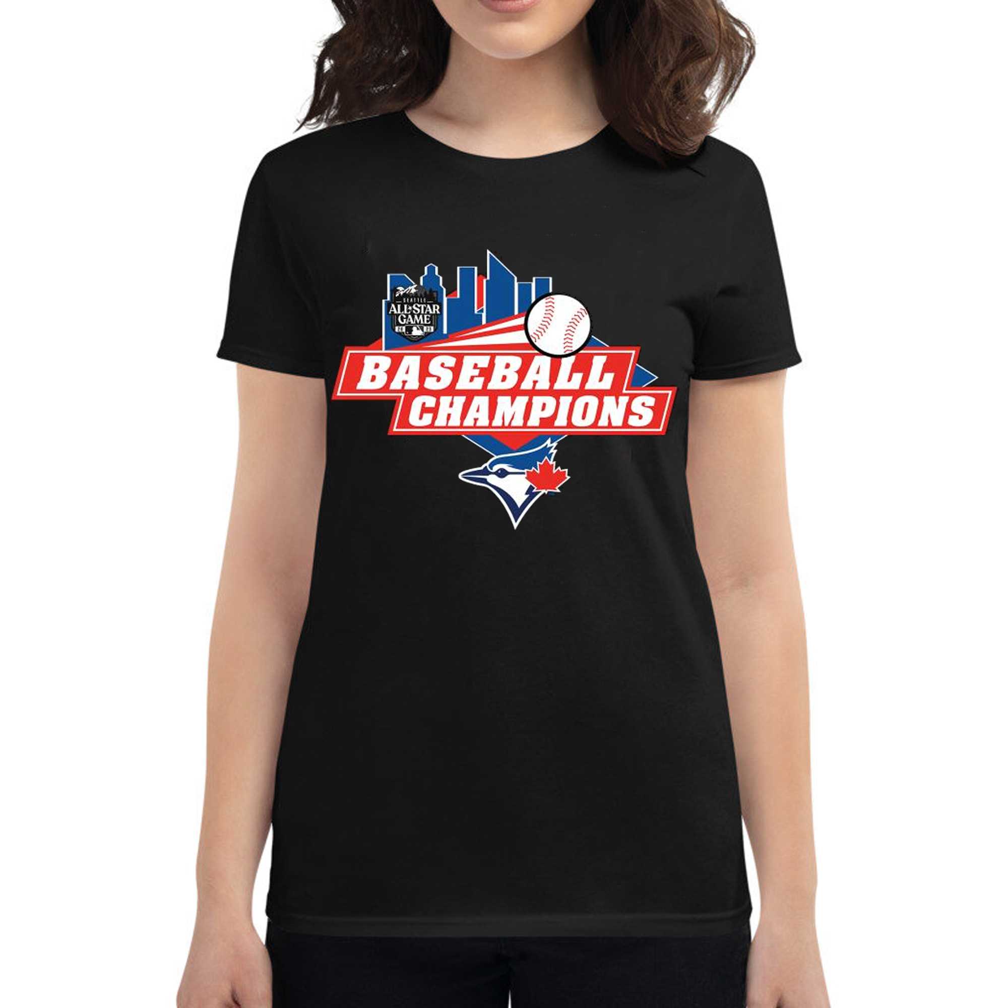 Toronto Blue Jays Baseball Champions Seattle All Star Game 2023 Logo Shirt  - Shibtee Clothing