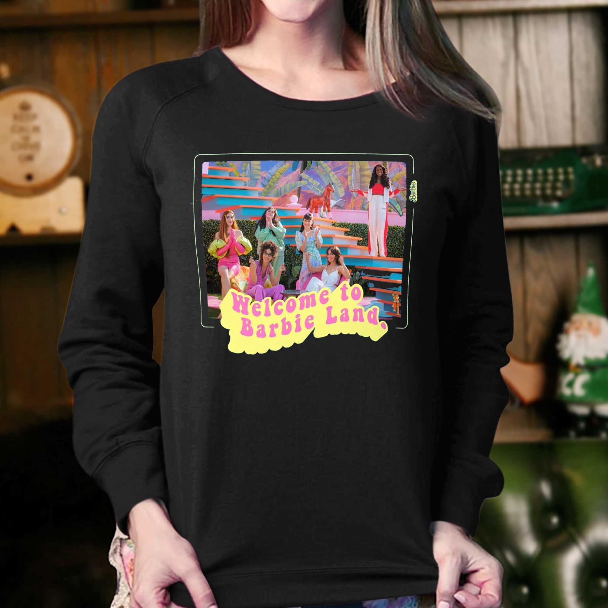 Welcome To Barbie Land T-shirt – Barbie The Movie 