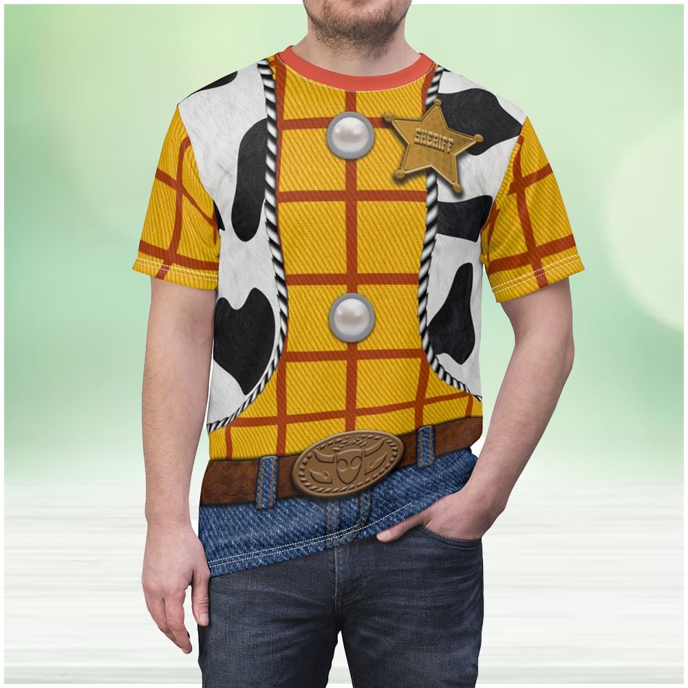 Woody Shirt Toy Story Shirt Disney Shirts Mens Disney - Shibtee Clothing