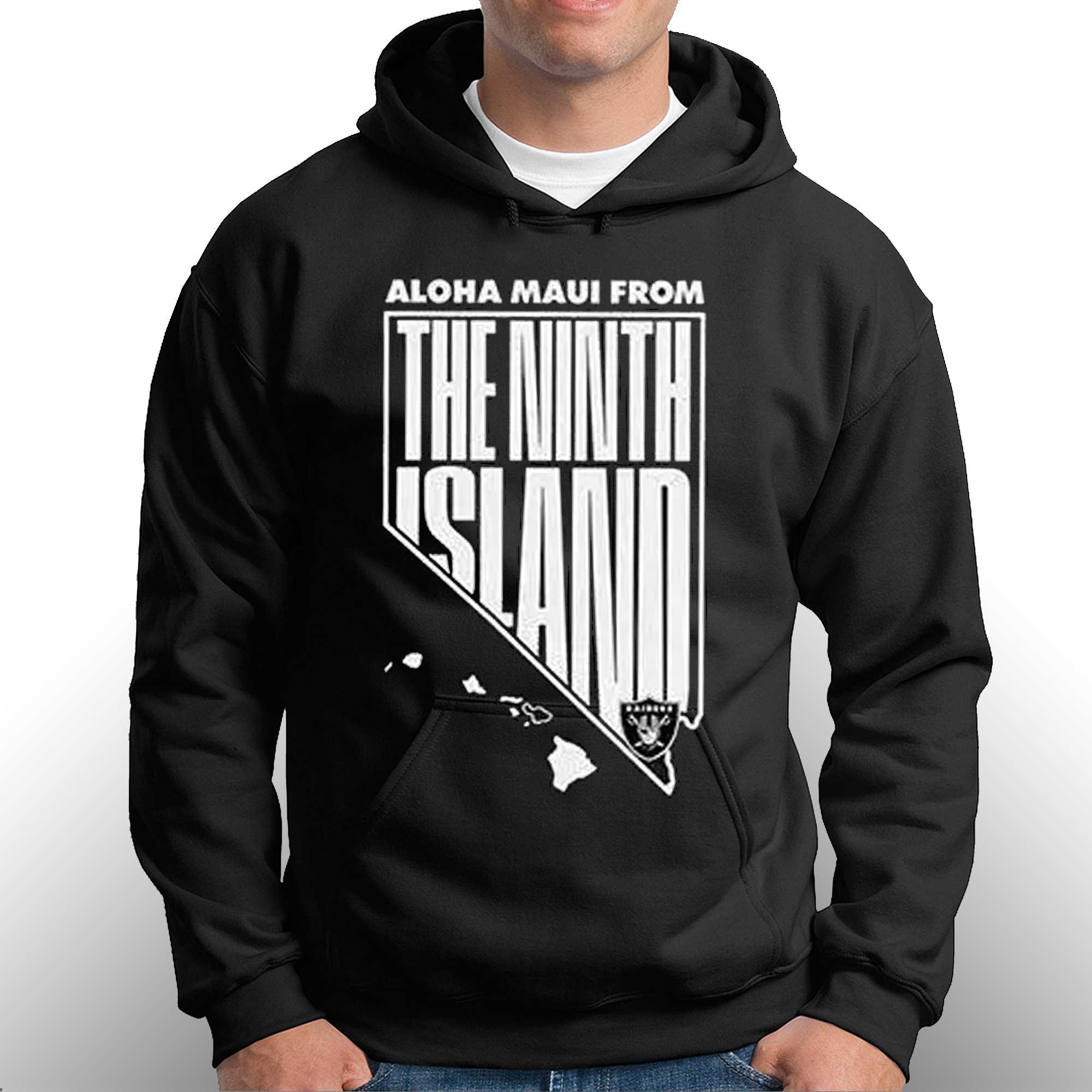 Aloha Maui From The Ninth Island Las Vegas Raiders Shirt - Shibtee