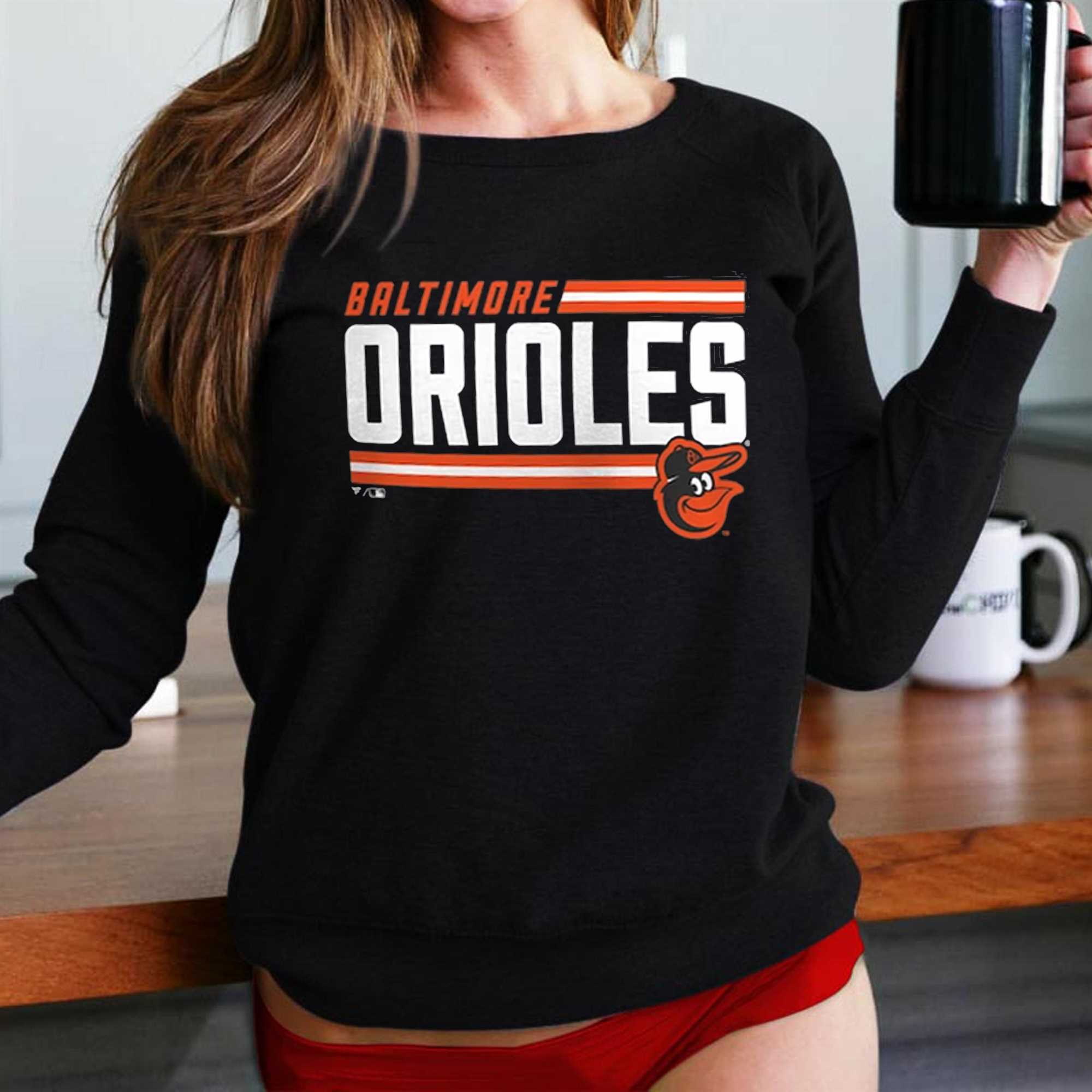 Baltimore Orioles Fanatics Branded Onside Stripe T-Shirt, hoodie