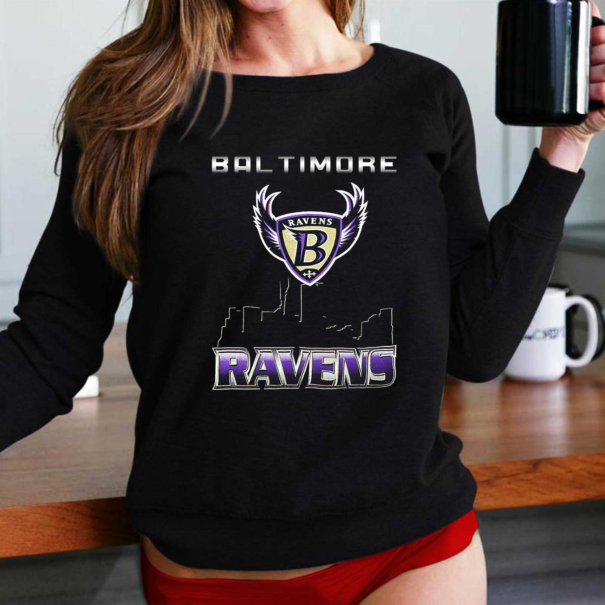 Baltimore Ravens Vintage Shirt - Shibtee Clothing