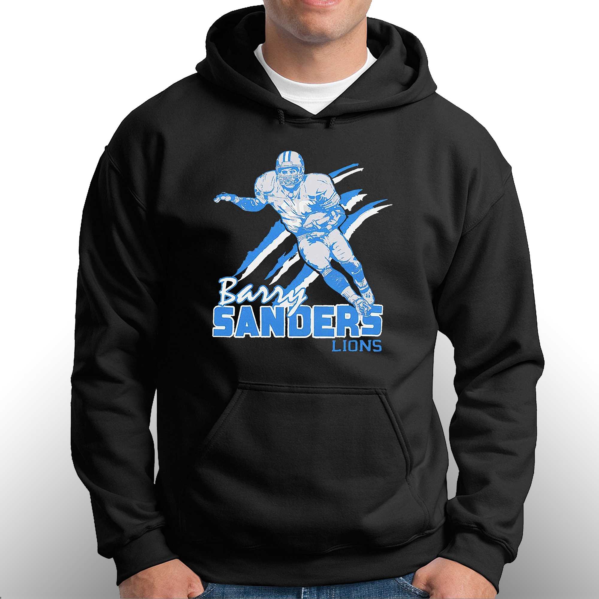 Detroit Lions Barry Sanders 20 Shirt - Shibtee Clothing