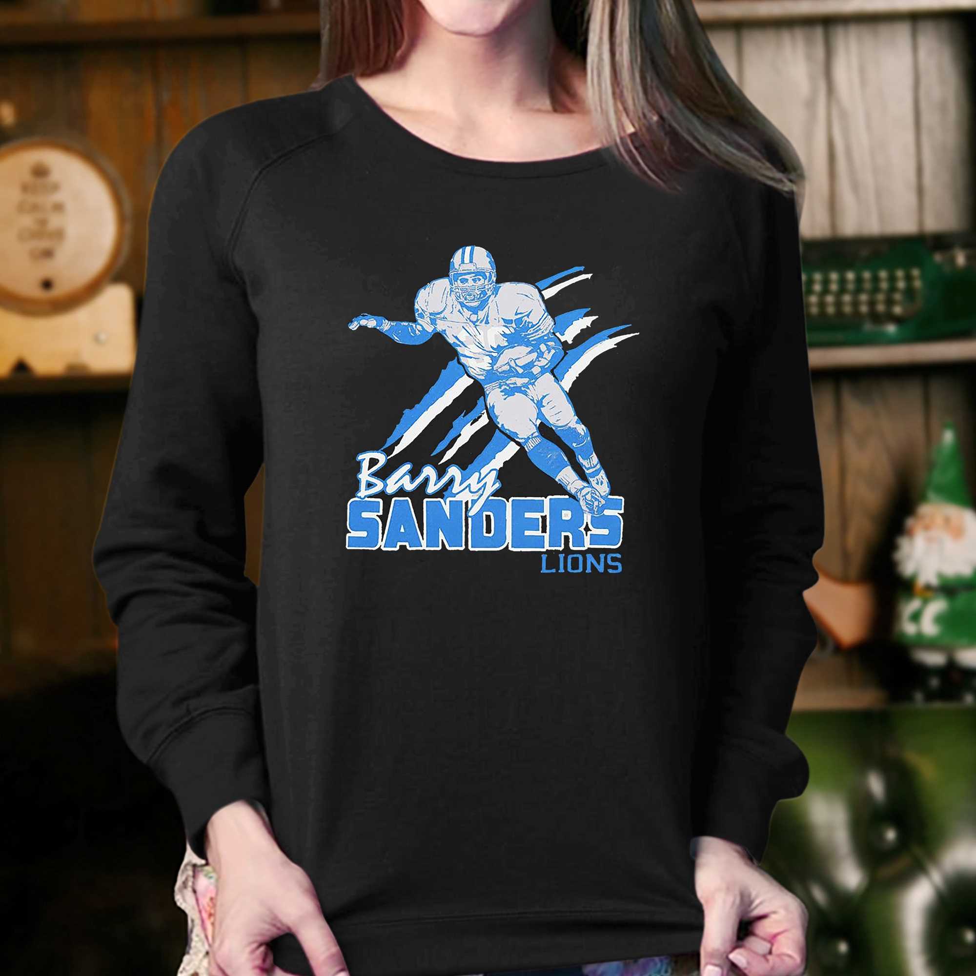 Barry Sanders Detroit Lions Shirt