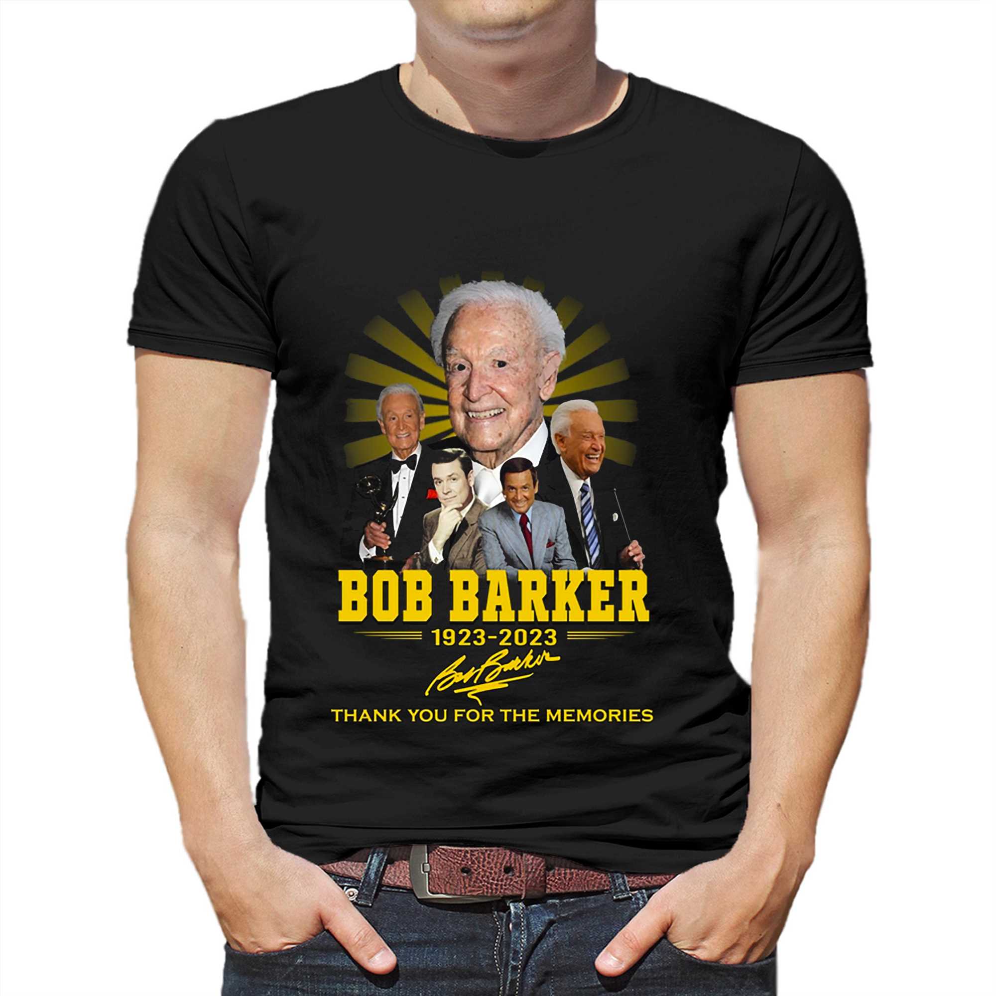 Bob Barker 1923 – 2023 Thank You For The Memories T-shirt - Shibtee ...