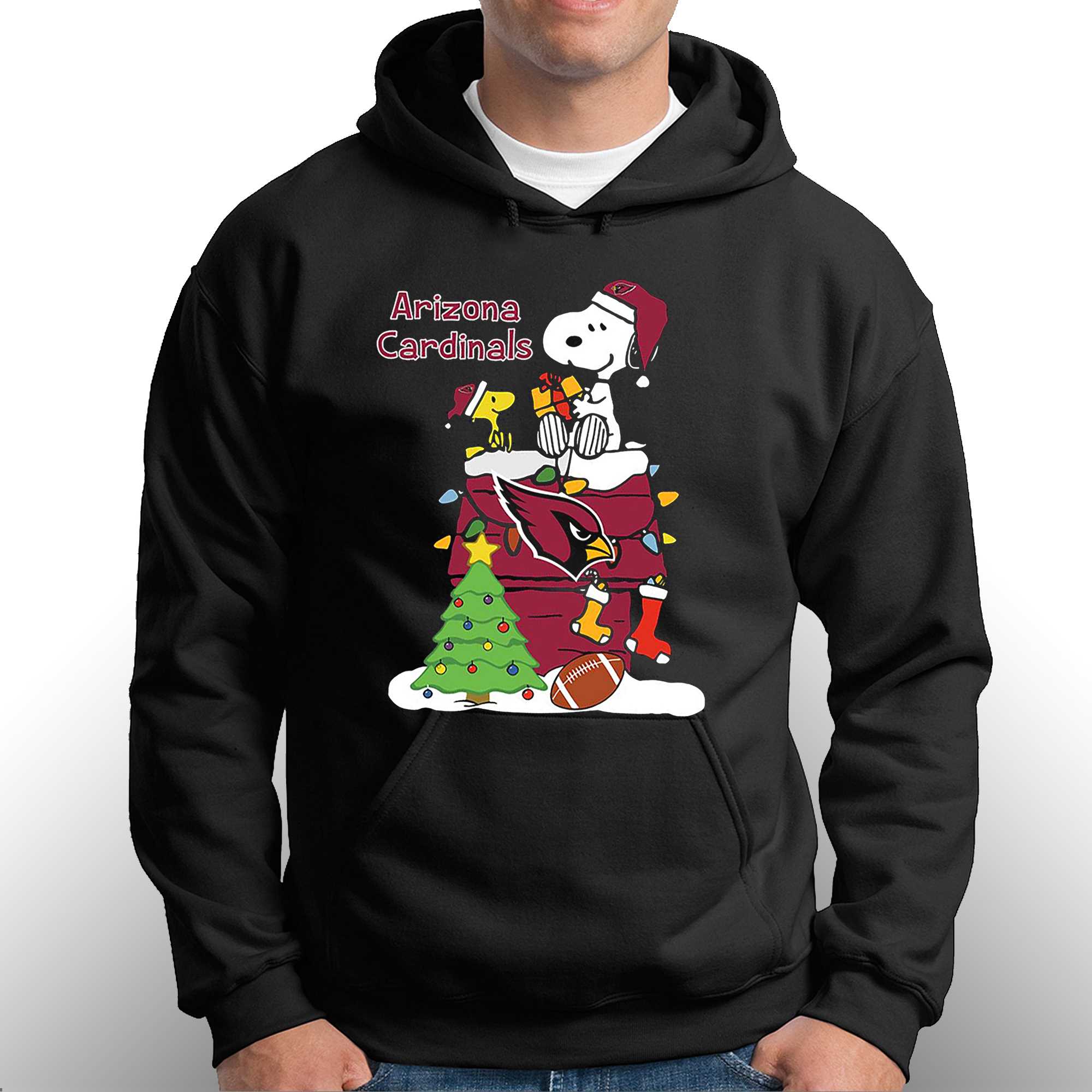 Christmas Snoopy Arizona Cardinals Shirt - Shibtee Clothing