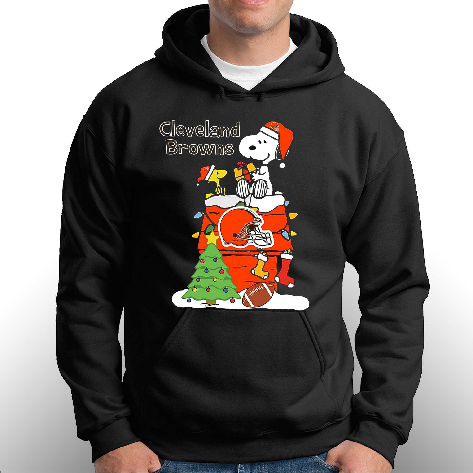 Snoopy Life Is Better With Fall And Cleveland Browns Ornament - Teespix -  Store Fashion LLC