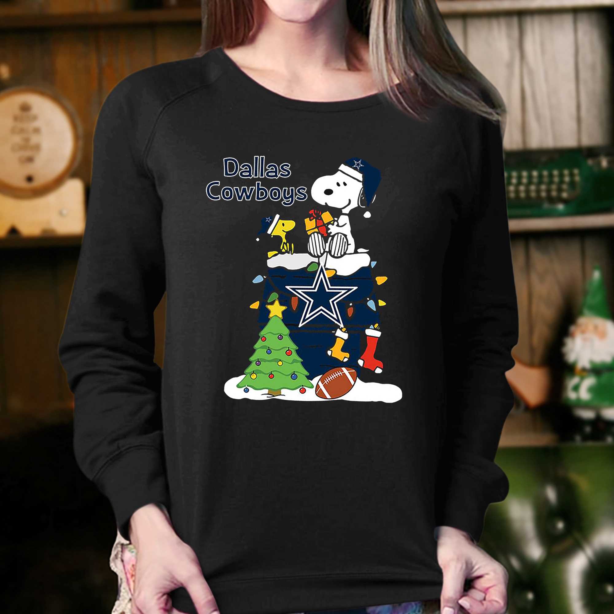 Christmas Snoopy Dallas Cowboys Shirt
