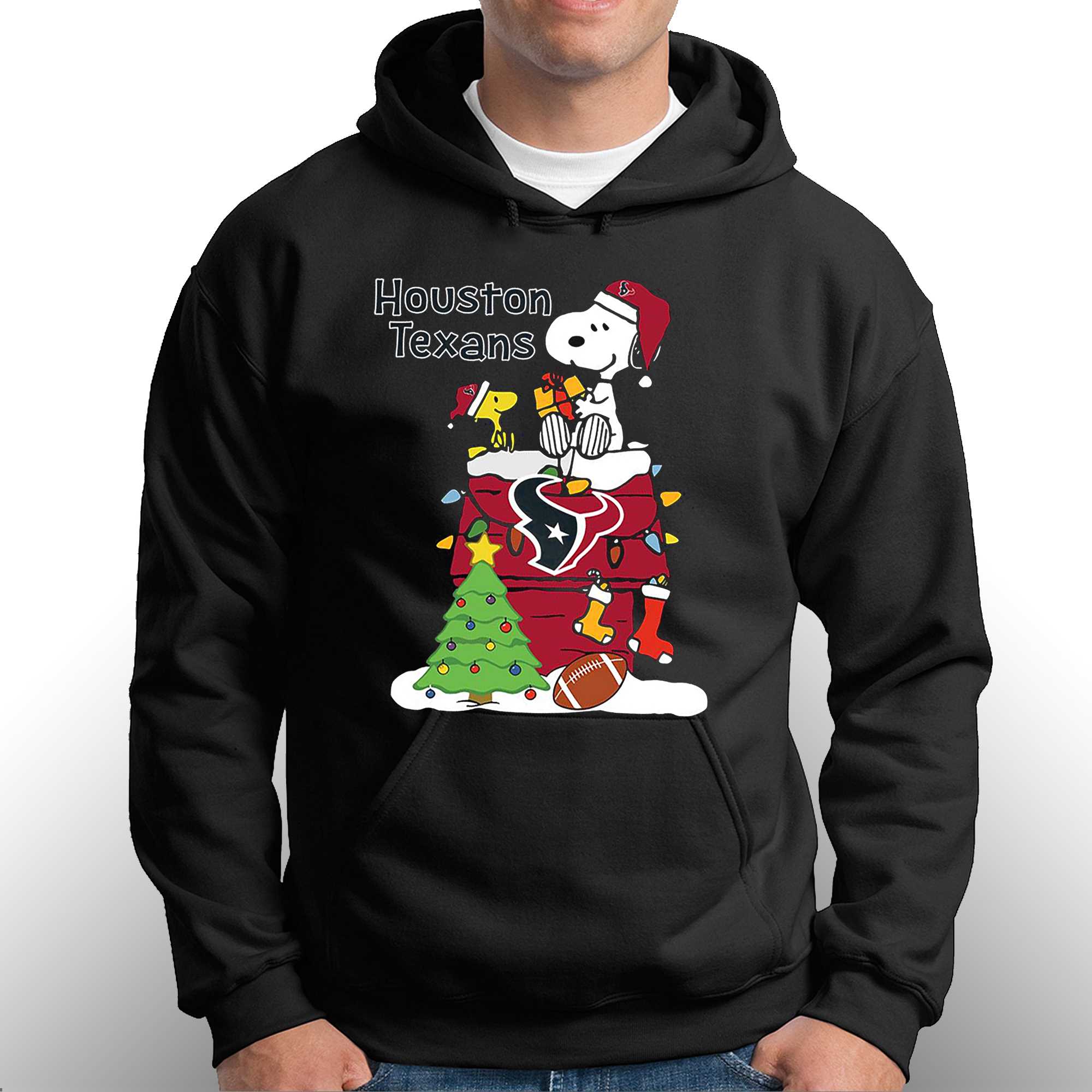 Christmas Snoopy Houston Texans Shirt - Shibtee Clothing