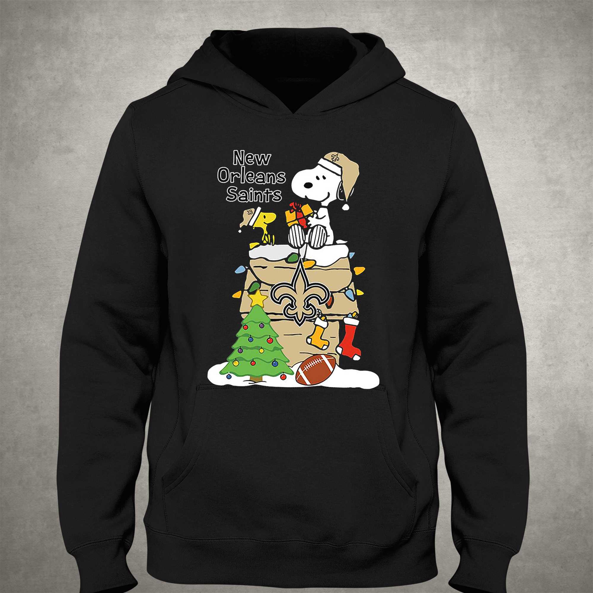 Christmas Snoopy New Orleans Saints Shirt - Shibtee Clothing