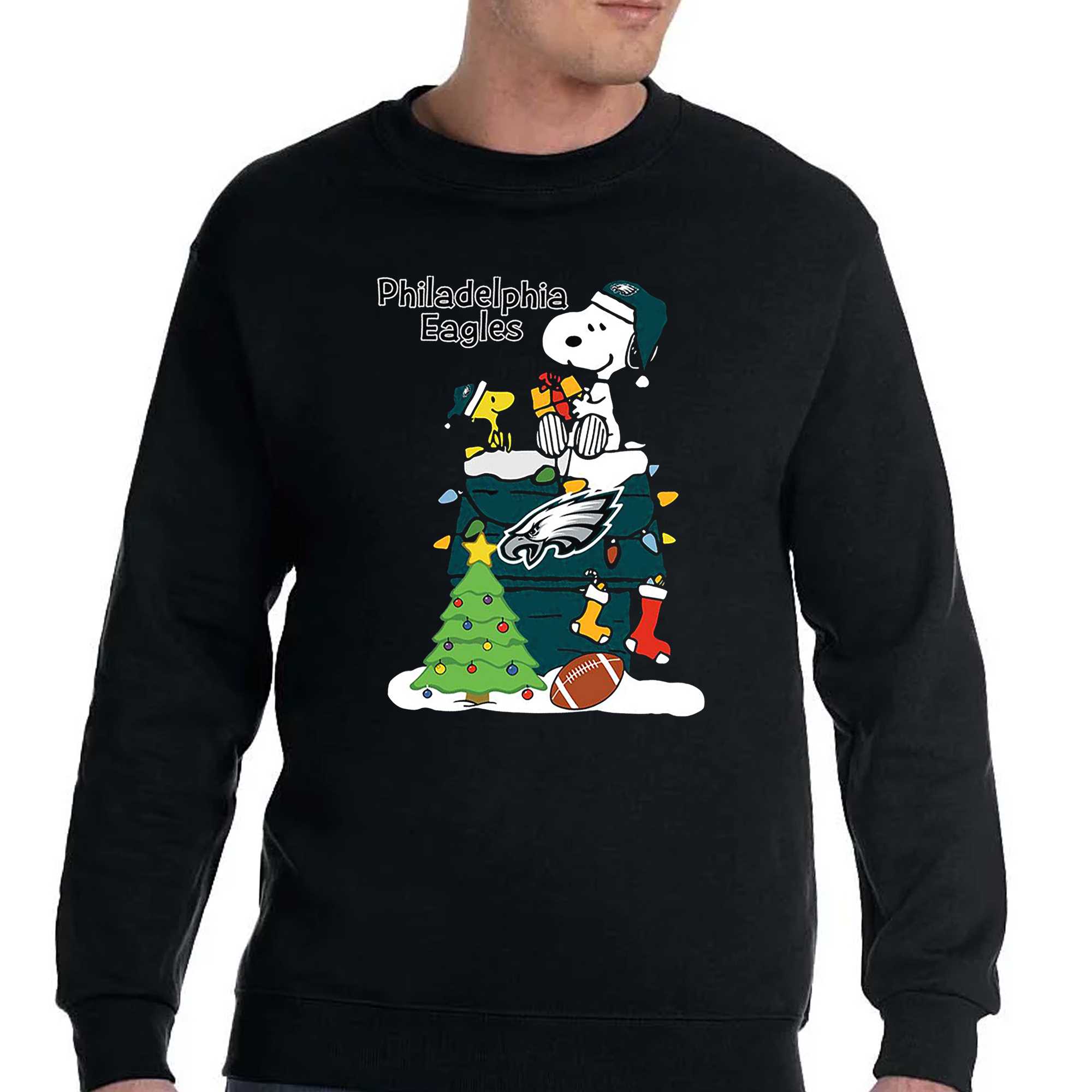 Christmas Snoopy Philadelphia Eagles Shirt - Shibtee Clothing