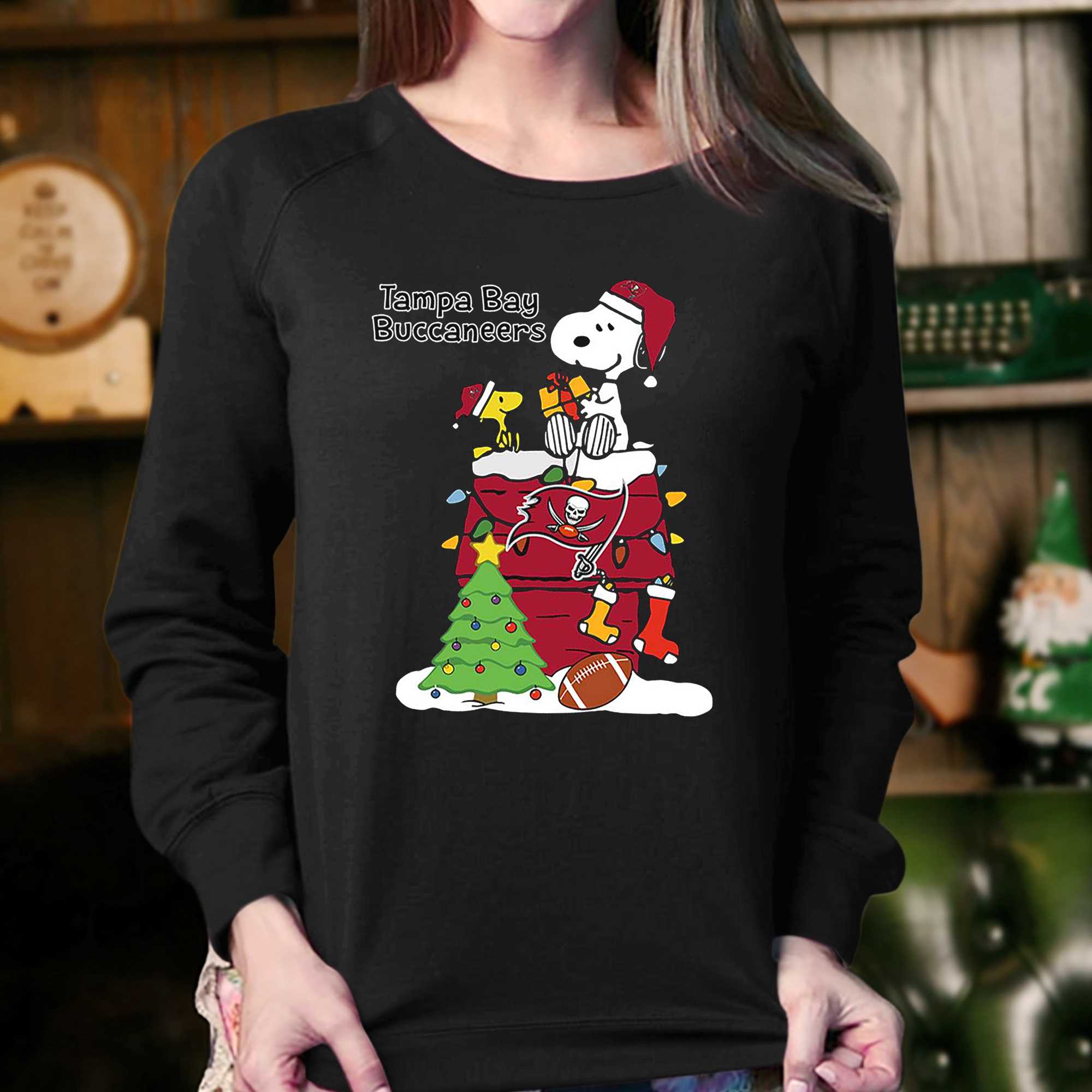 Christmas Snoopy Tampa Bay Buccaneers Shirt - Shibtee Clothing