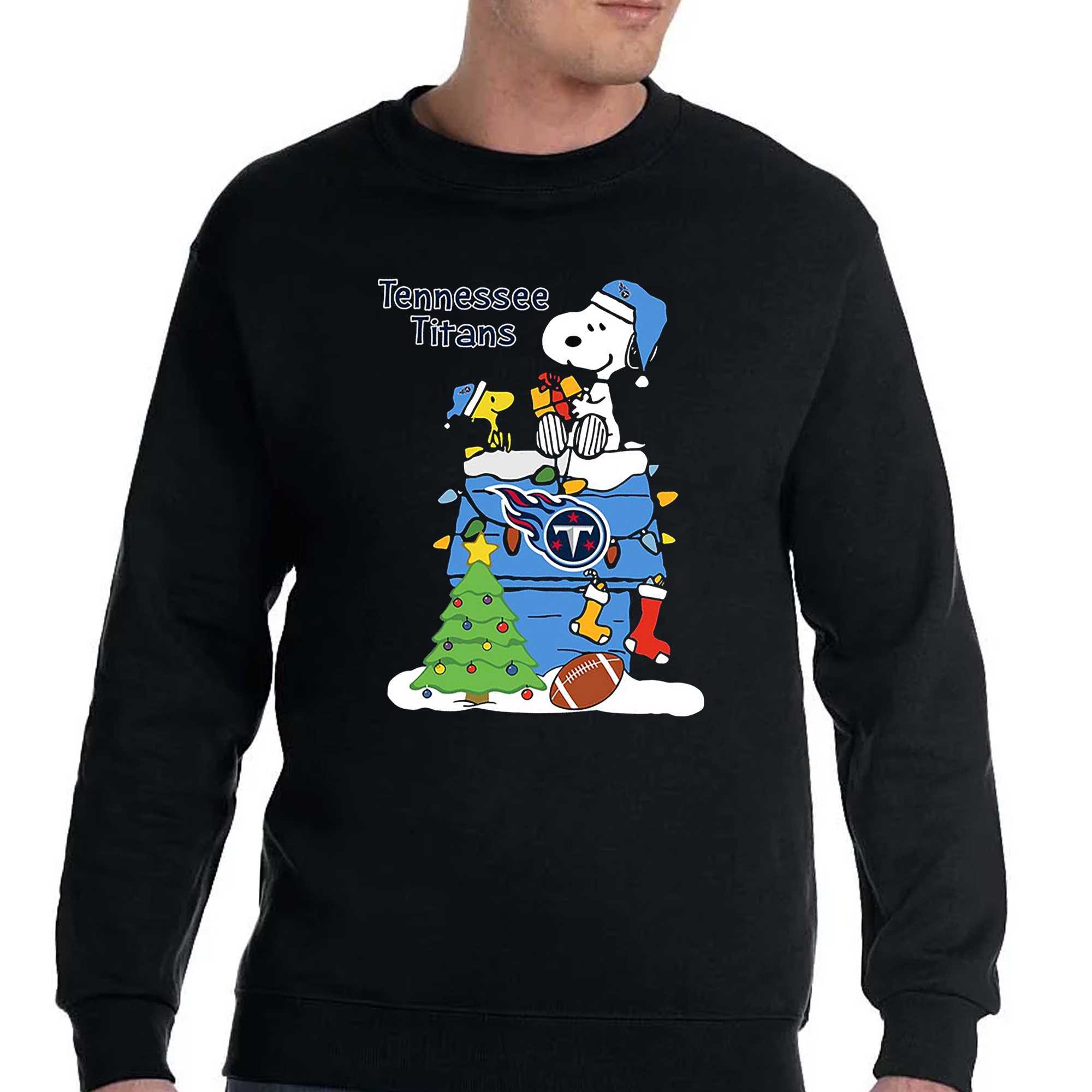 Christmas Snoopy Tennessee Titans Shirt - Shibtee Clothing