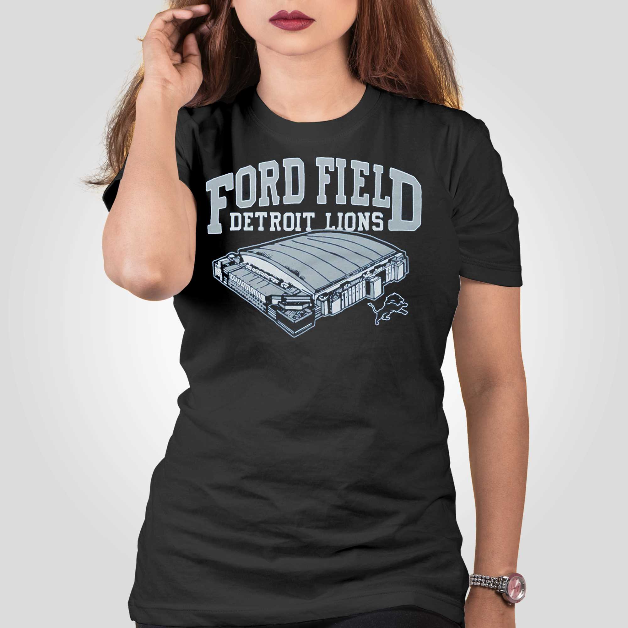 Detroit Lions Ford Field Shirt - Shibtee Clothing