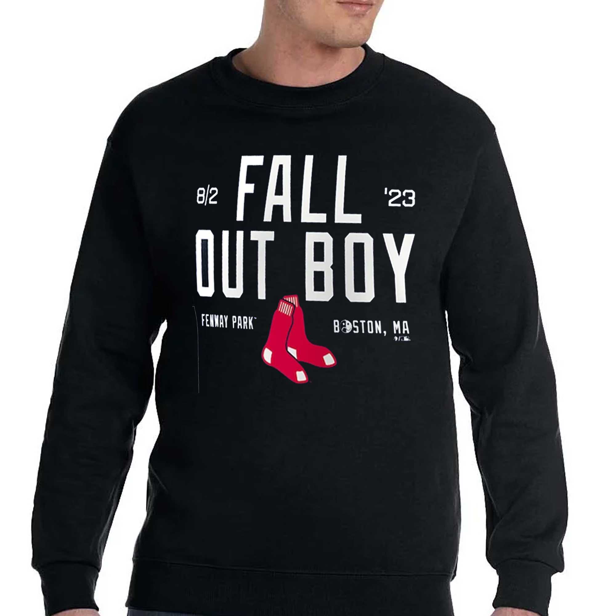 Boston Red Sox Fall Out Boy Shirt - Shibtee Clothing