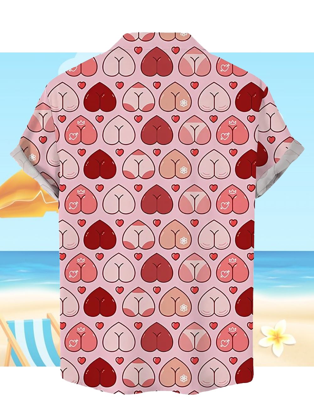 Heart Hip Funny Hawaiian Shirt