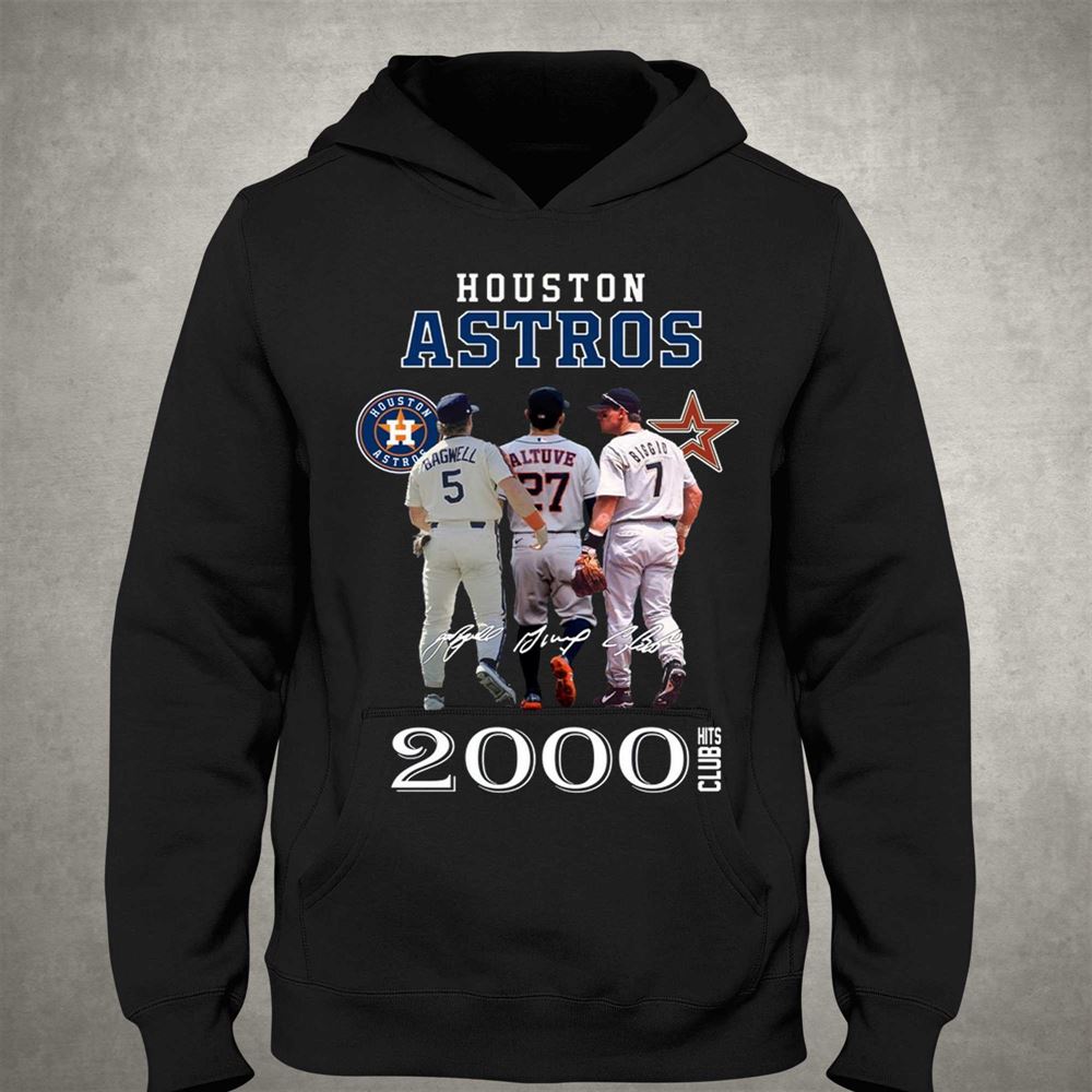 Houston Astros 2000 Hits Club Limited Edition Unisex T Shirt