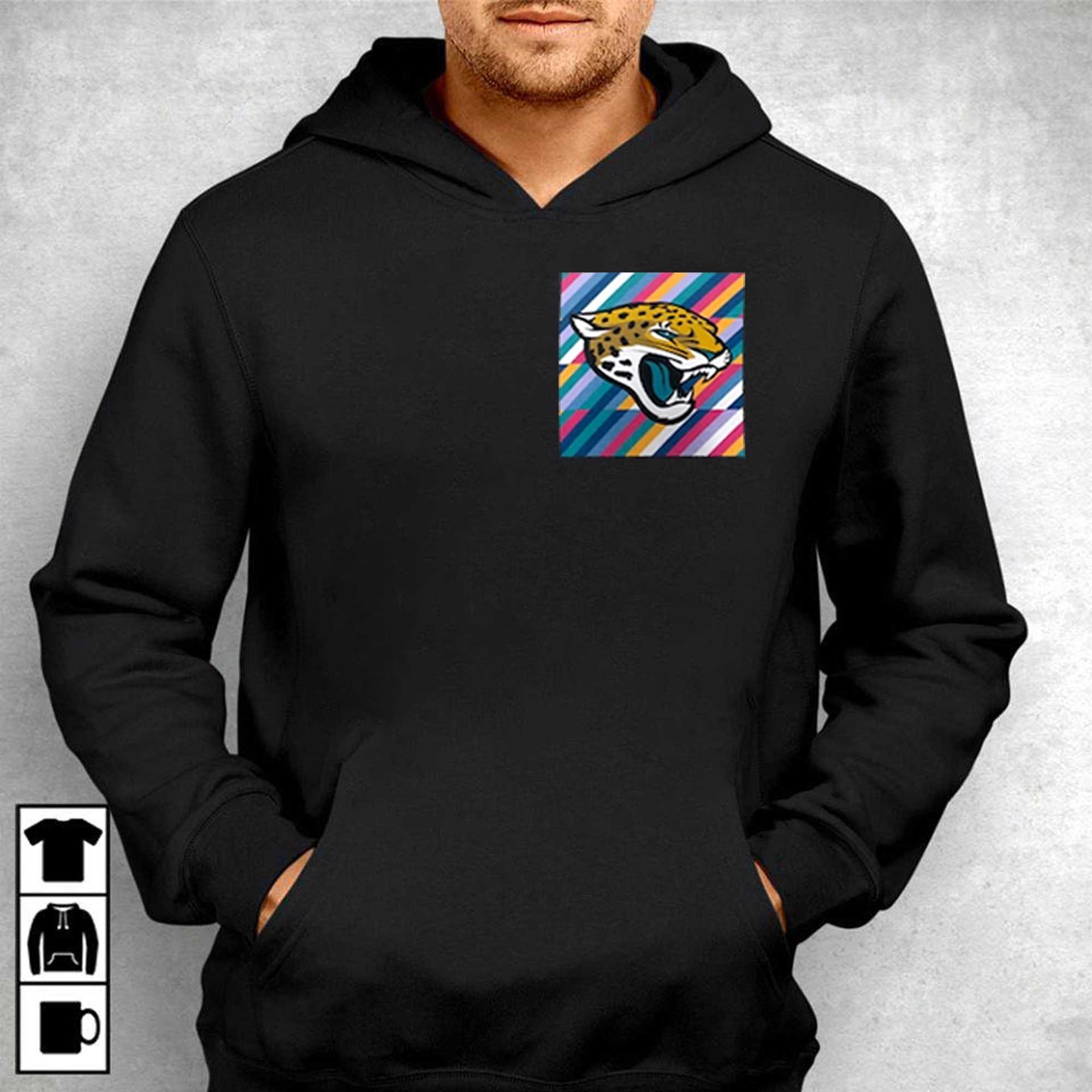 Nike Jacksonville Jaguars Crucial Catch Club Nfl Pullover Hoodie in Black