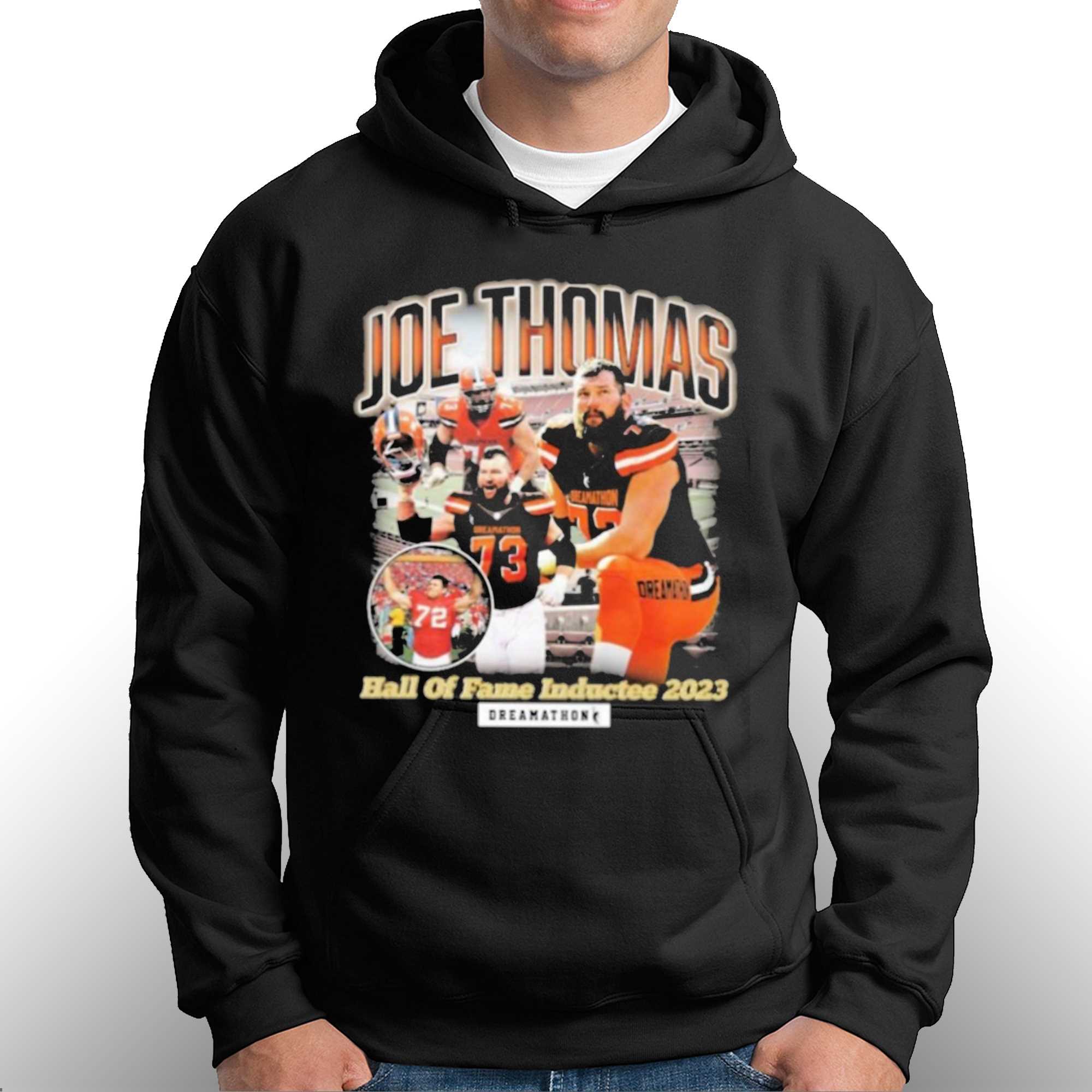 Cleveland Browns Joe Thomas Class Of 2023 Homage T-Shirt - Binteez