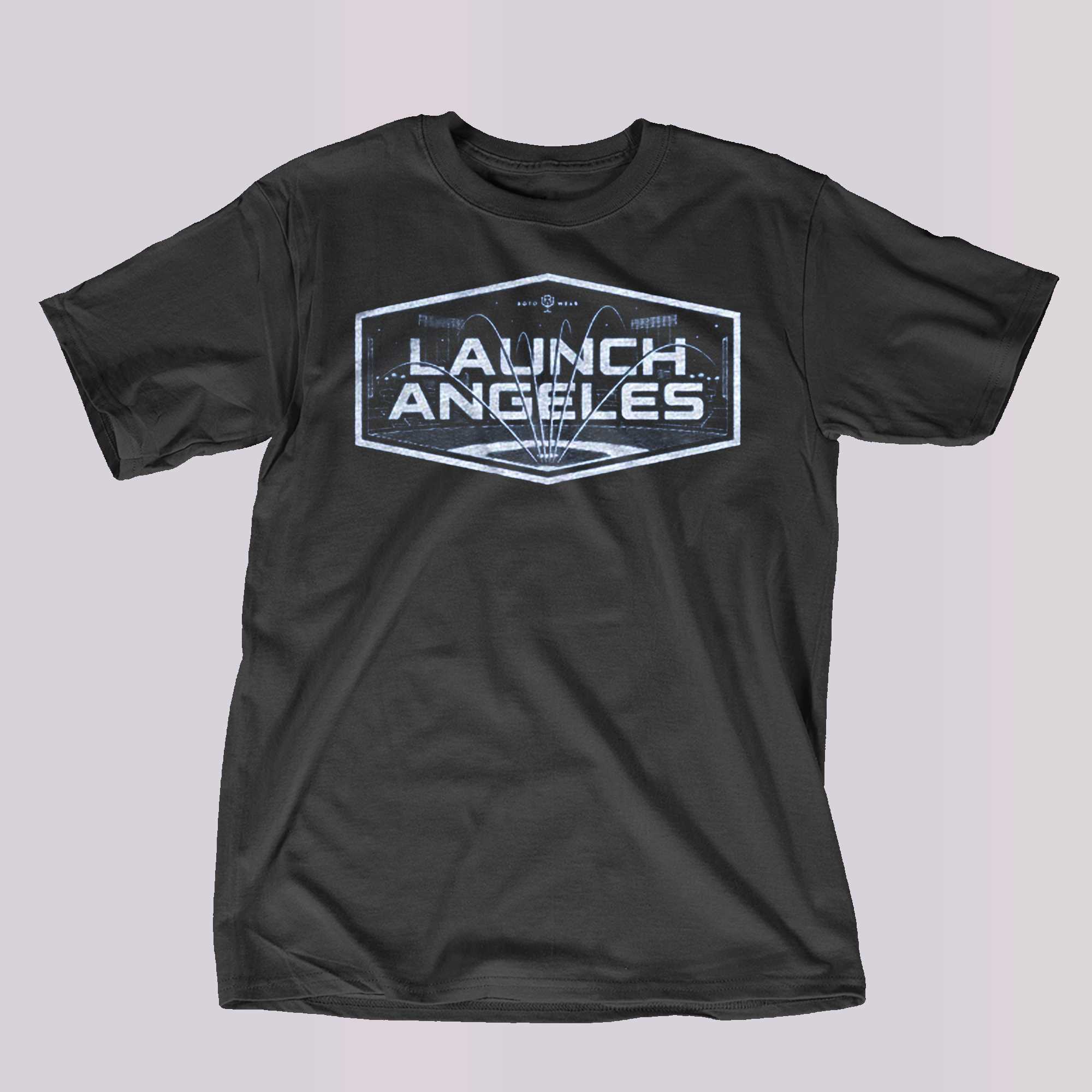 Men's Fanatics Branded Black La Knight Logo T-Shirt Size: 3XL