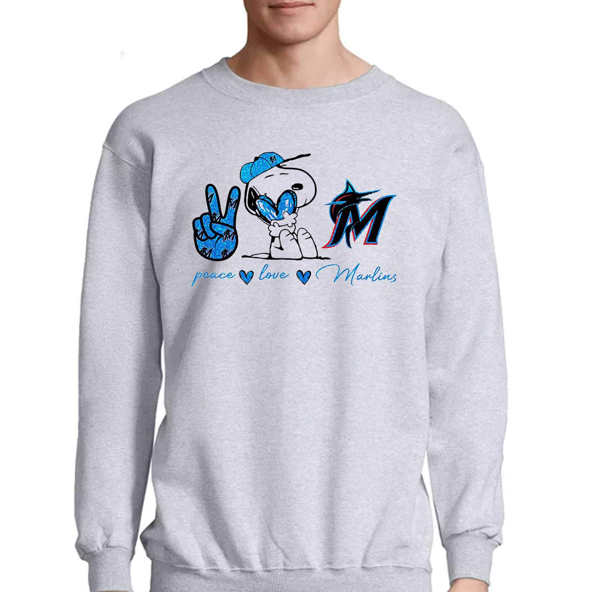 Vintage Miami Marlin Crewneck Sweatshirt / T-shirt Marlins 