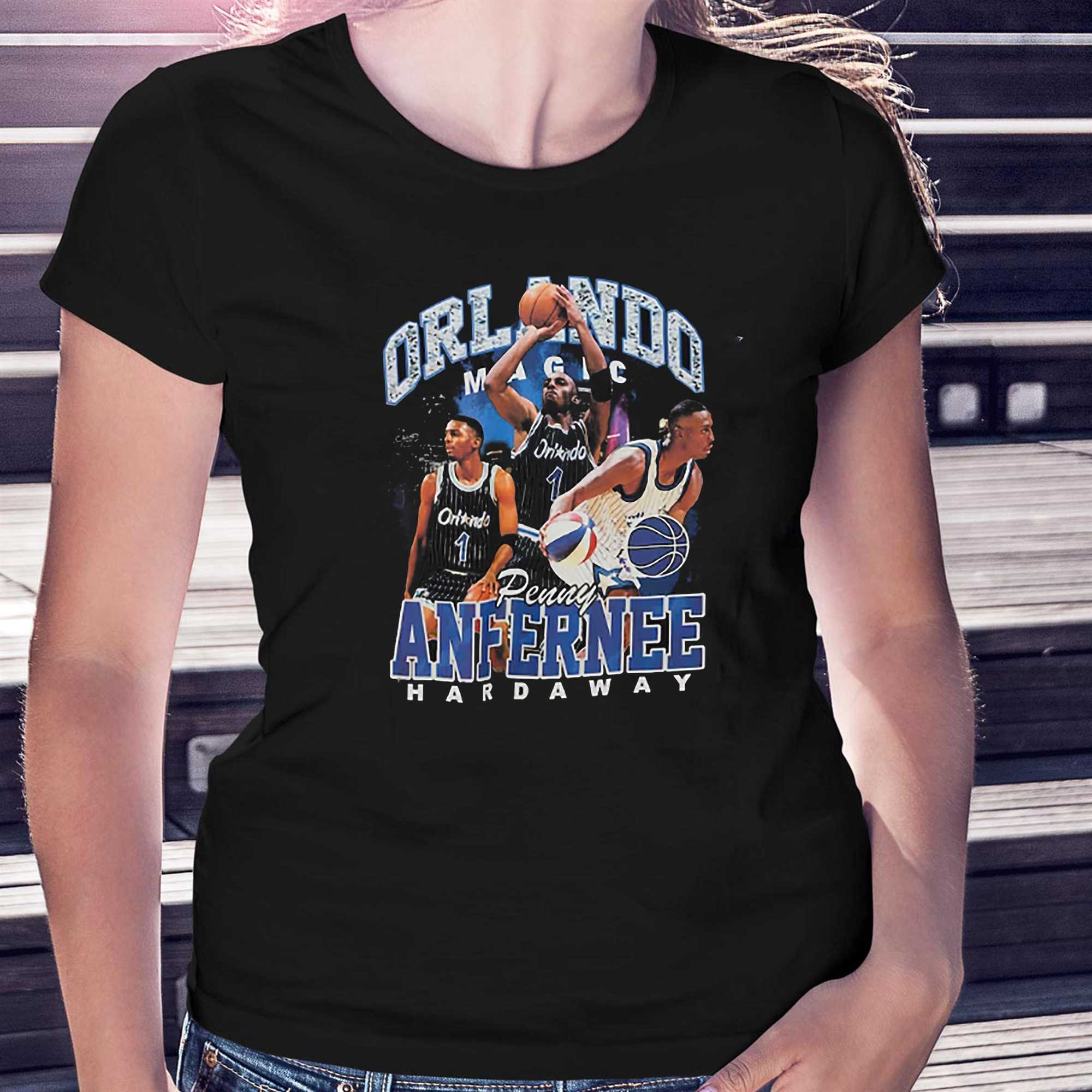 Penny Hardaway 1 Orlando Magic Mitchell & Ness Behind the Back Player Tank  Top