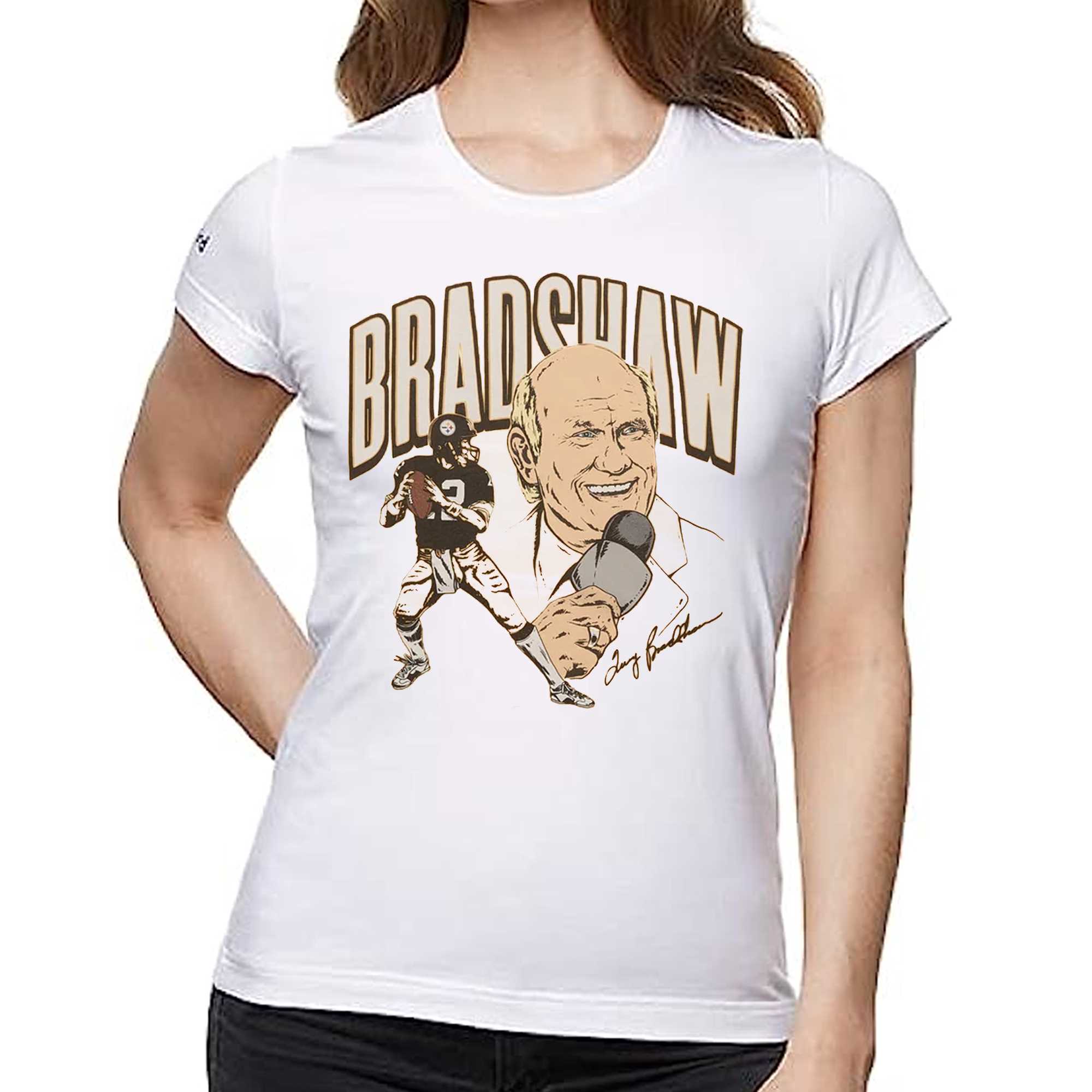 Pittsburgh Steelers Terry Bradshaw Signature Shirt - Shibtee Clothing