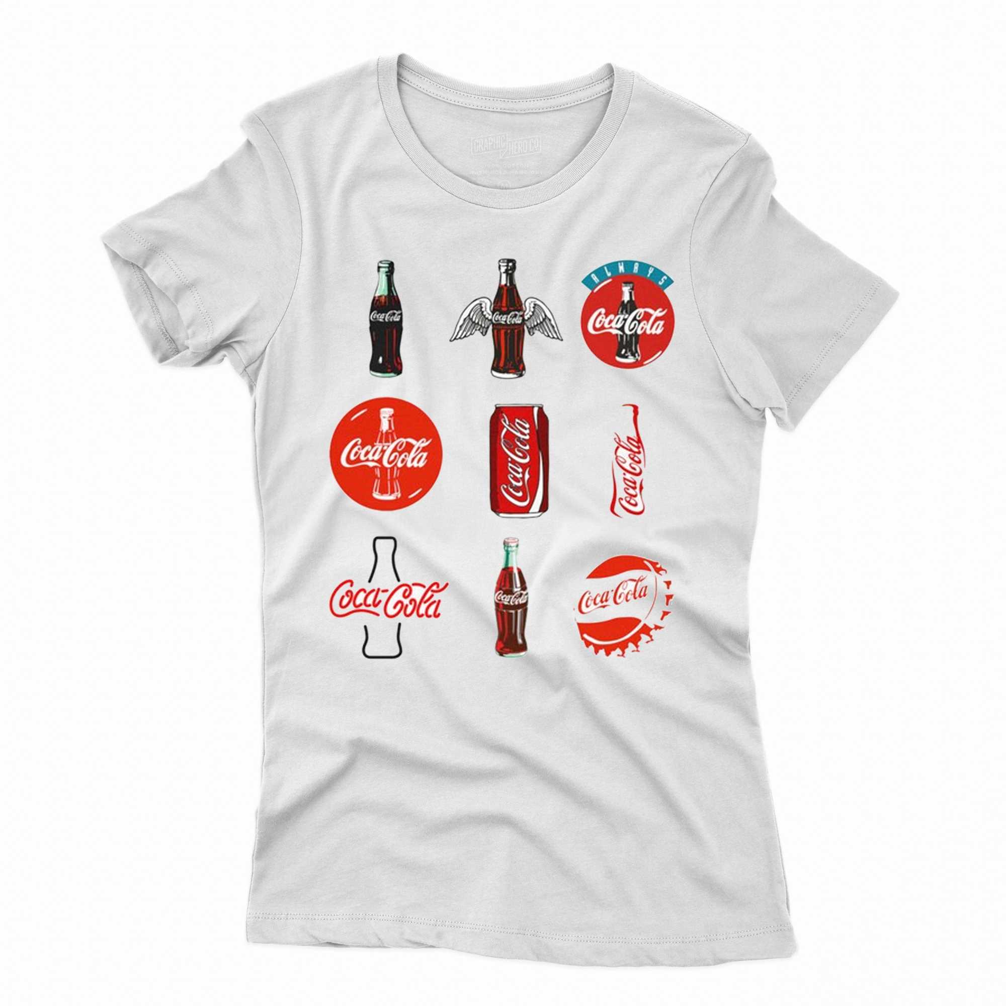 titel vandrerhjemmet forståelse Retro Coca Cola Coke Bottle Logo Shirt - Shibtee Clothing