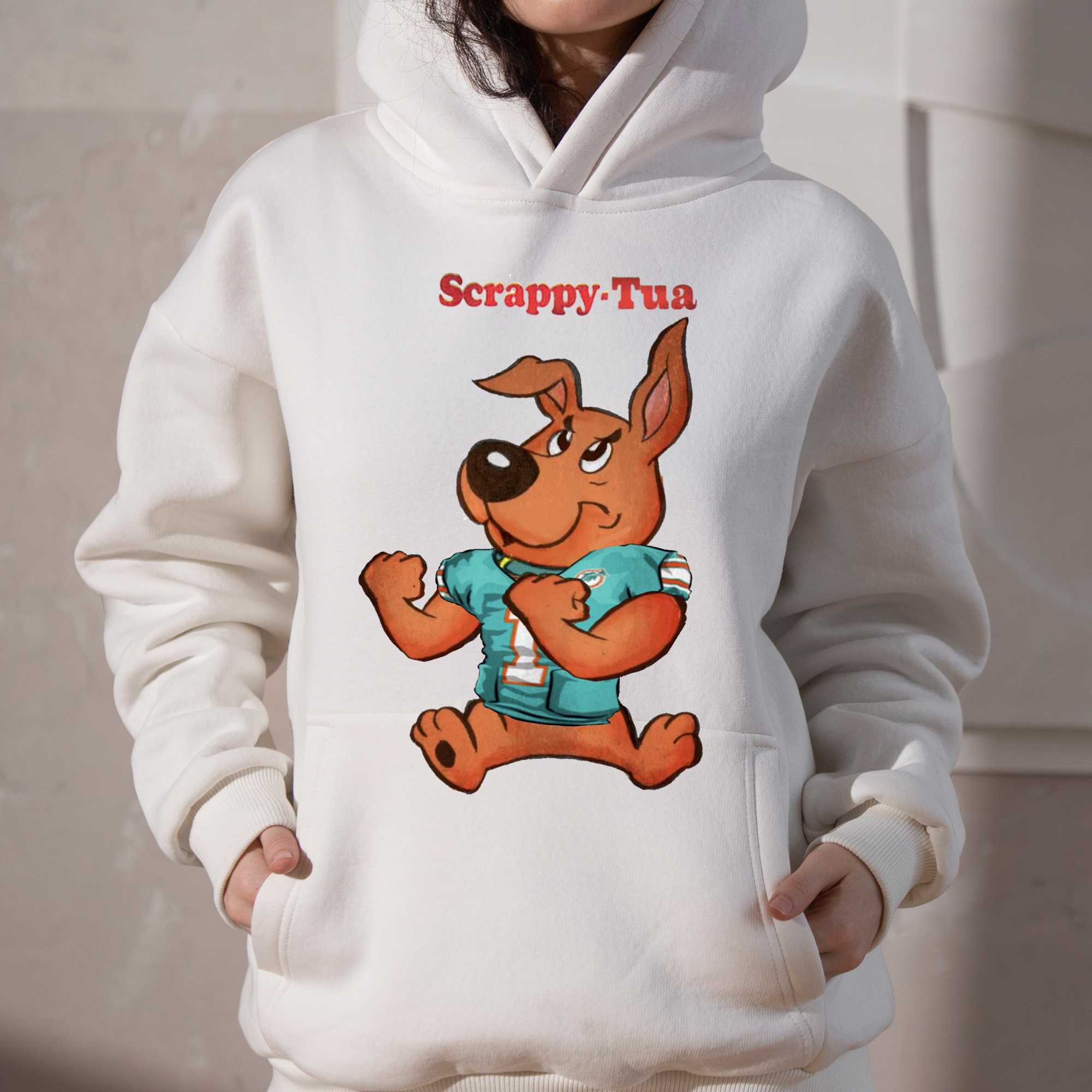 Official scrappy Tua Tagovailoa Miami Dolphins Shirt, hoodie