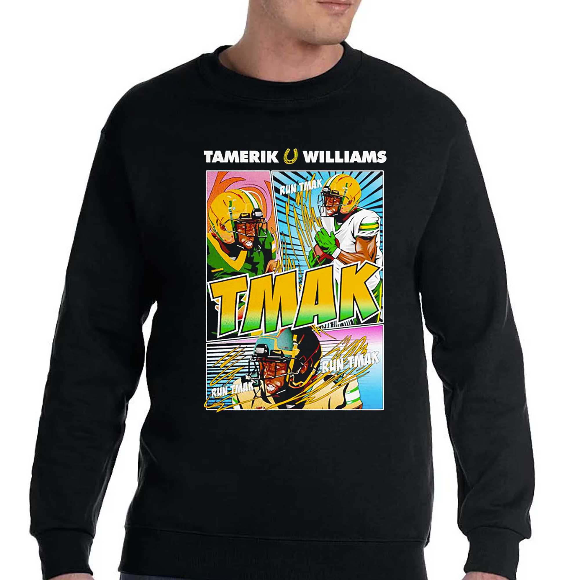 Tamerik Williams North Dakota State Bison Run Tmak Shirt, hoodie