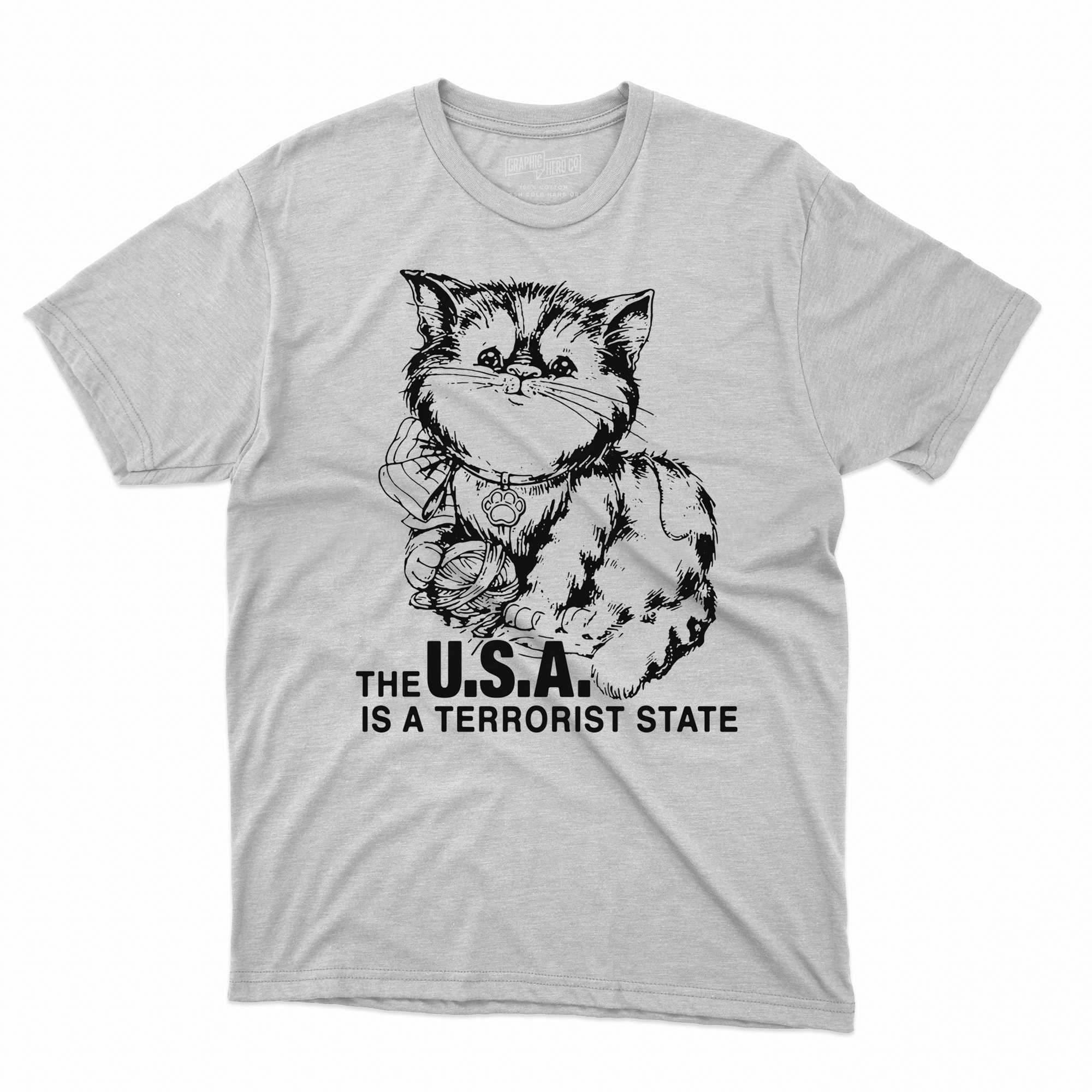 The Usa Is A Terrorist State Shirt - Shibtee Clothing