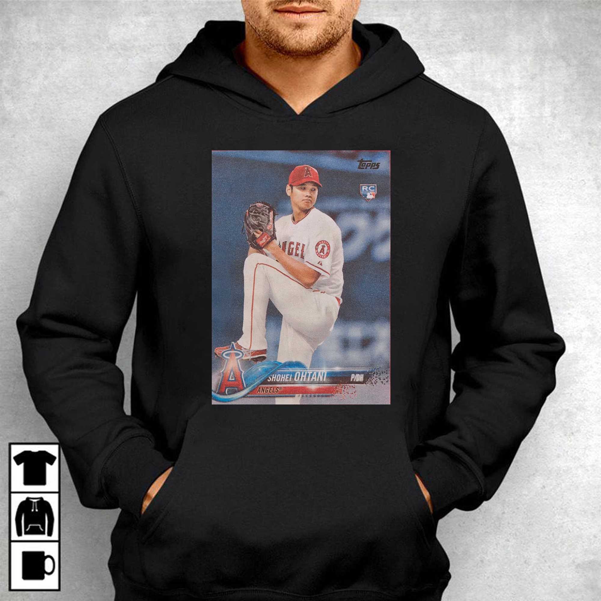 2018 Topps Baseball Shohei Ohtani Angels Shirt - Shibtee Clothing