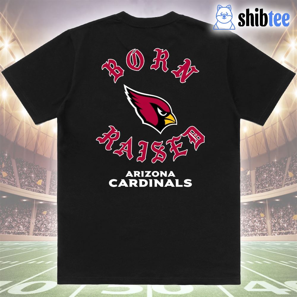 Arizona Cardinals Born X Raised Unisex T-shirt - Shibtee Clothing