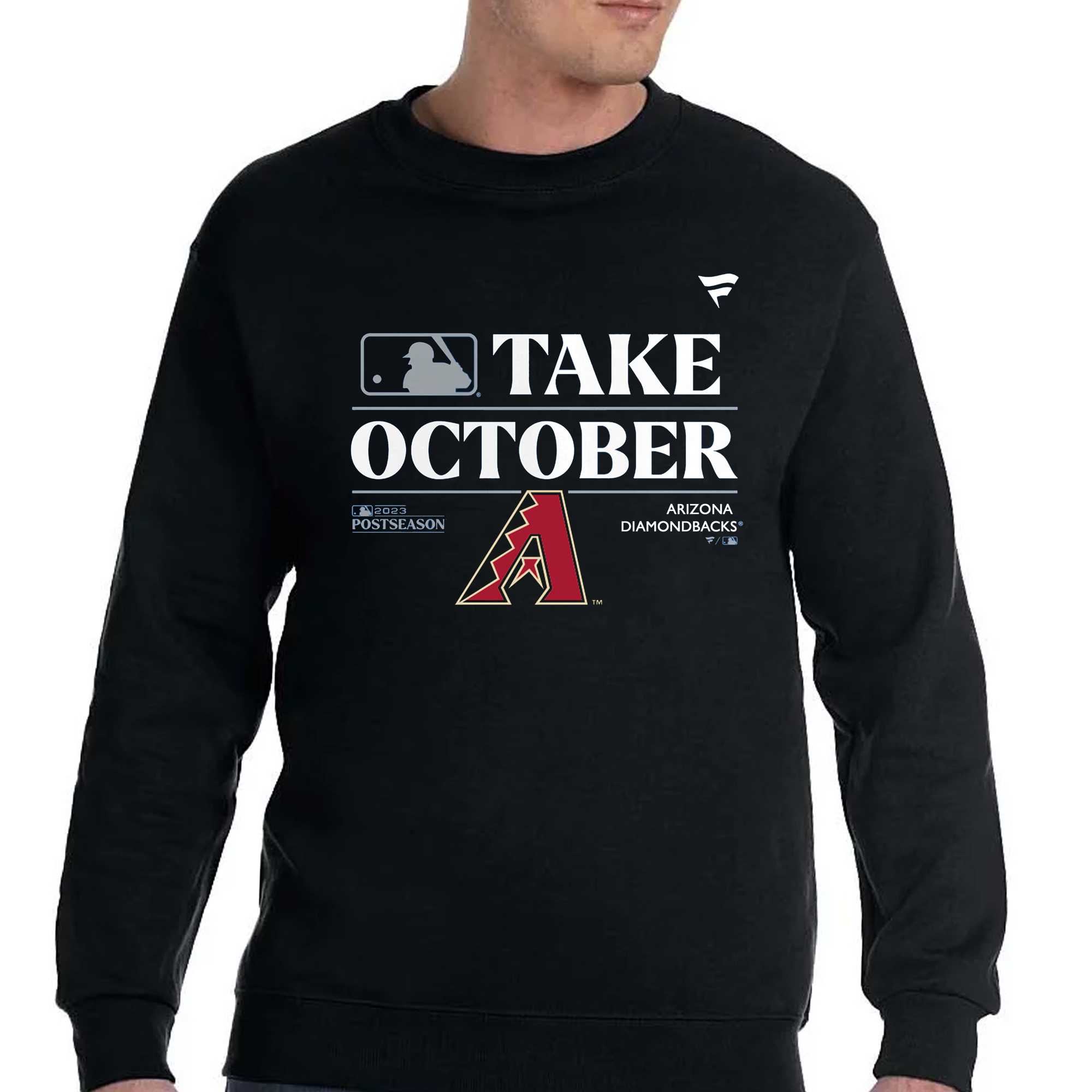 Official Mlb Arizona Diamondbacks Take October 2023 Postseason Locker Room  shirt, hoodie, longsleeve, sweatshirt, v-neck tee