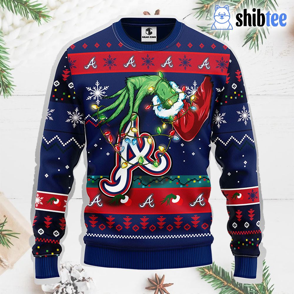 Grateful Dead Atlanta Braves Christmas shirt