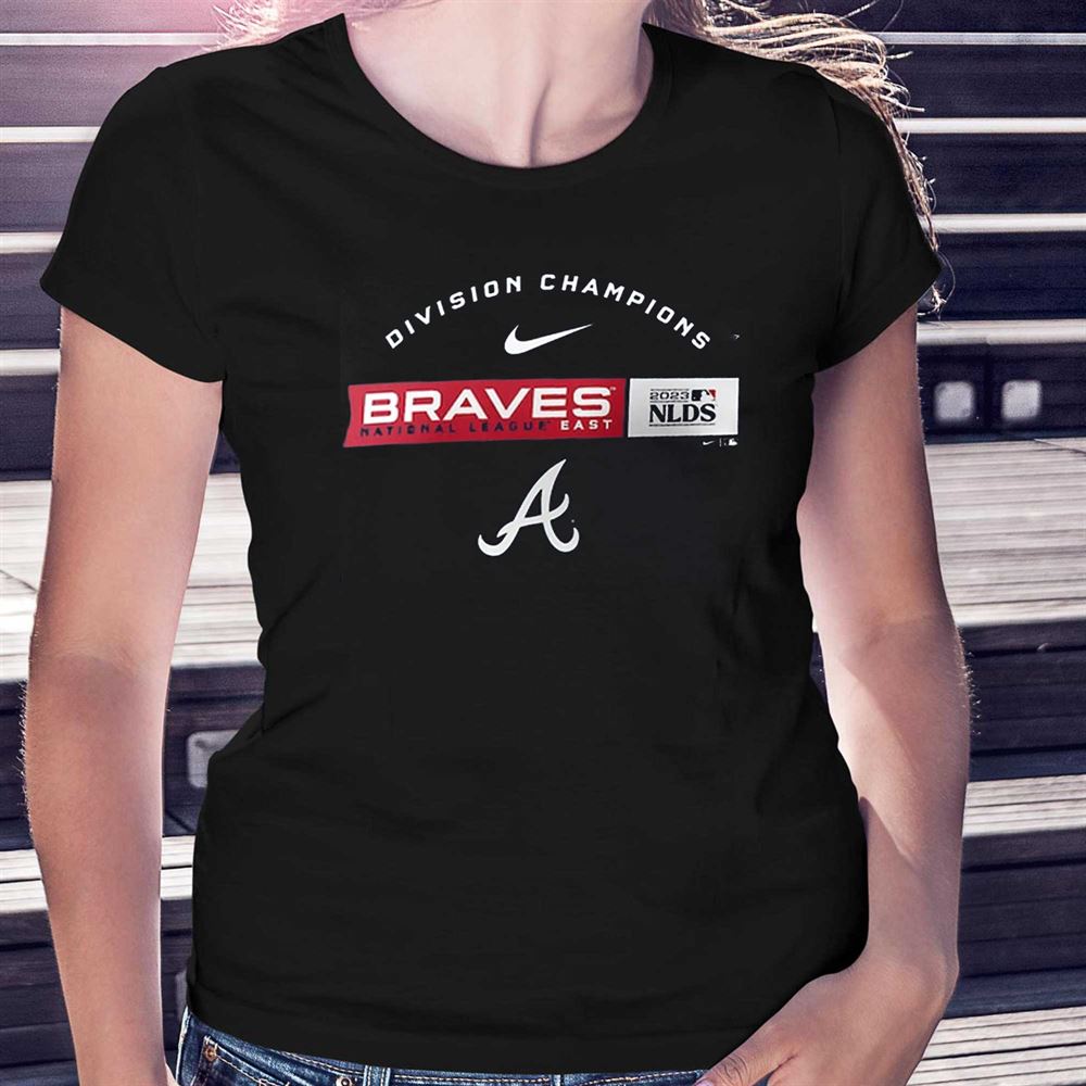 Official Atlanta Braves Nl East Division Champions 2023 Locker Room Shirt -  ReviewsTees