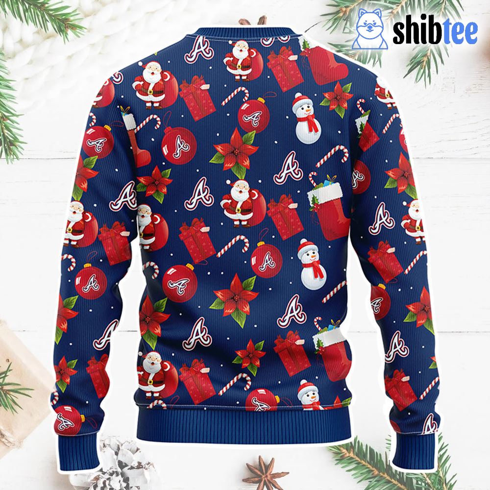 Atlanta Braves Snoopy Peanuts Christmas Shirt Hoodie Sweater - Shibtee  Clothing