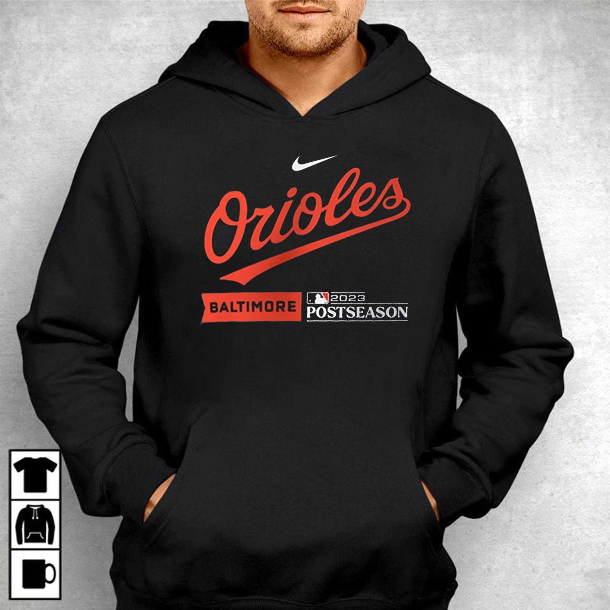 Baltimore Orioles Nike 2023 Postseason Authentic Collection Dugout T-shirt  - Shibtee Clothing