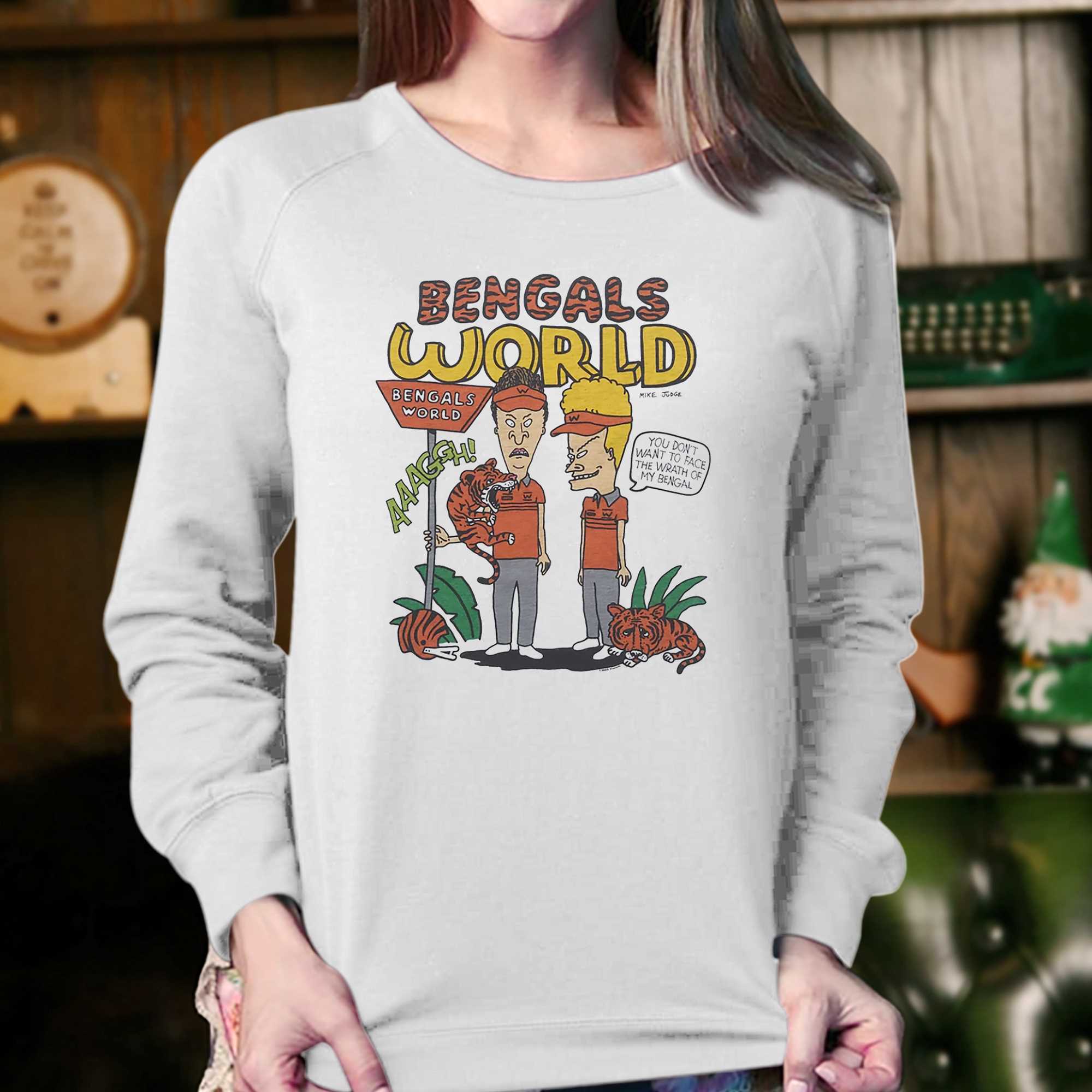 Beavis And Butthead X Cincinnati Bengals World Shirt, hoodie