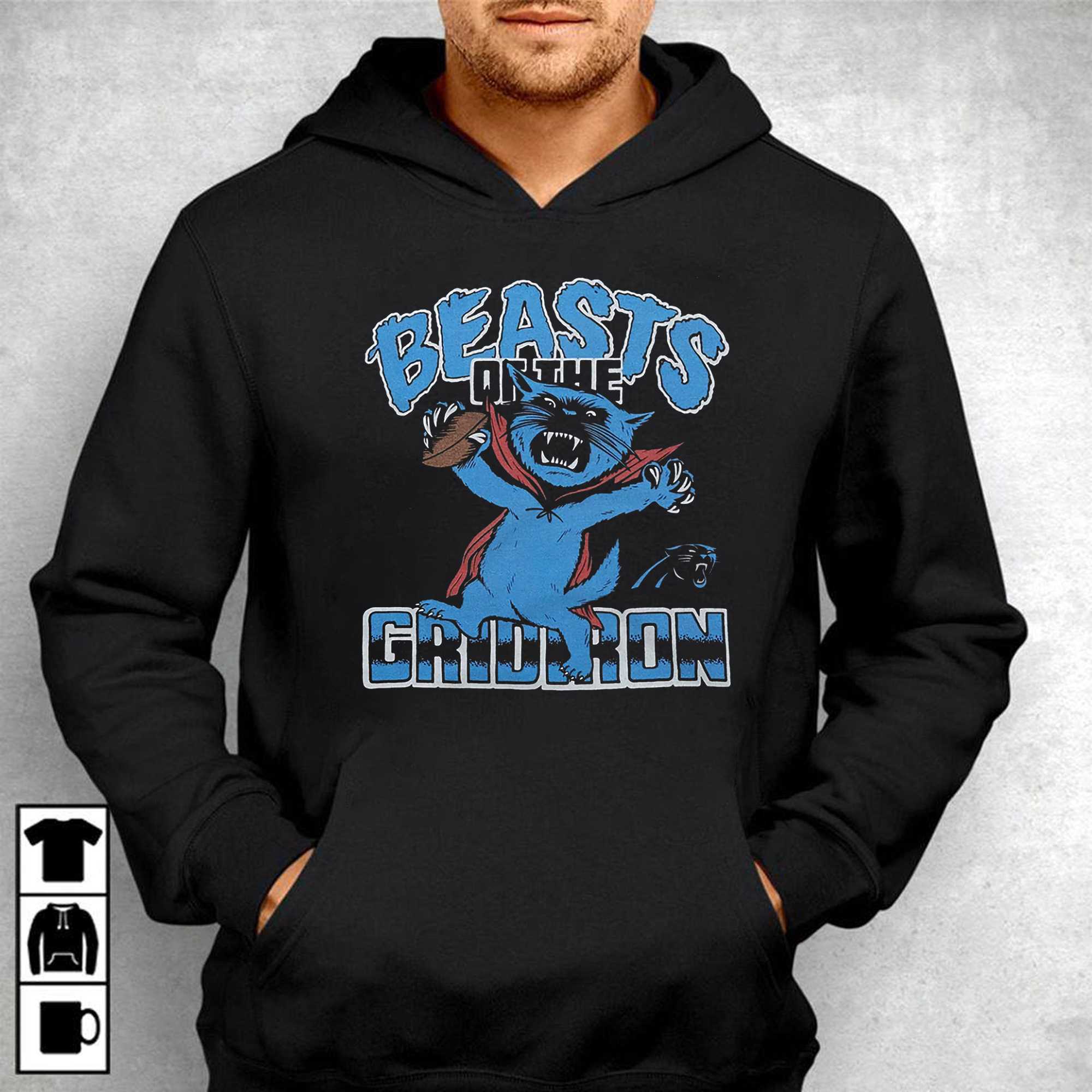 Carolina Panthers Hoodies Casual Hooded Sweatshirts Pullover