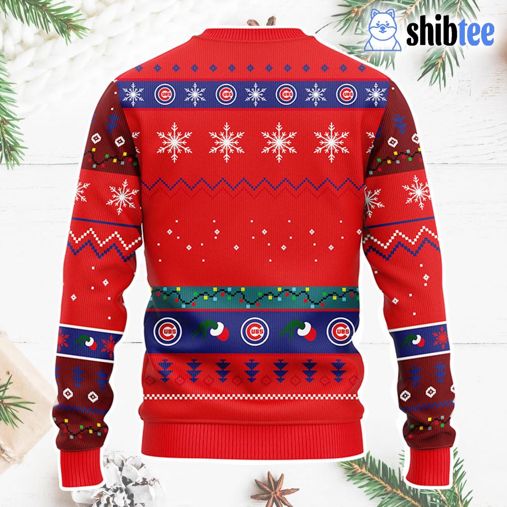 Chicago Cubs 3D Ugly Christmas Sweater