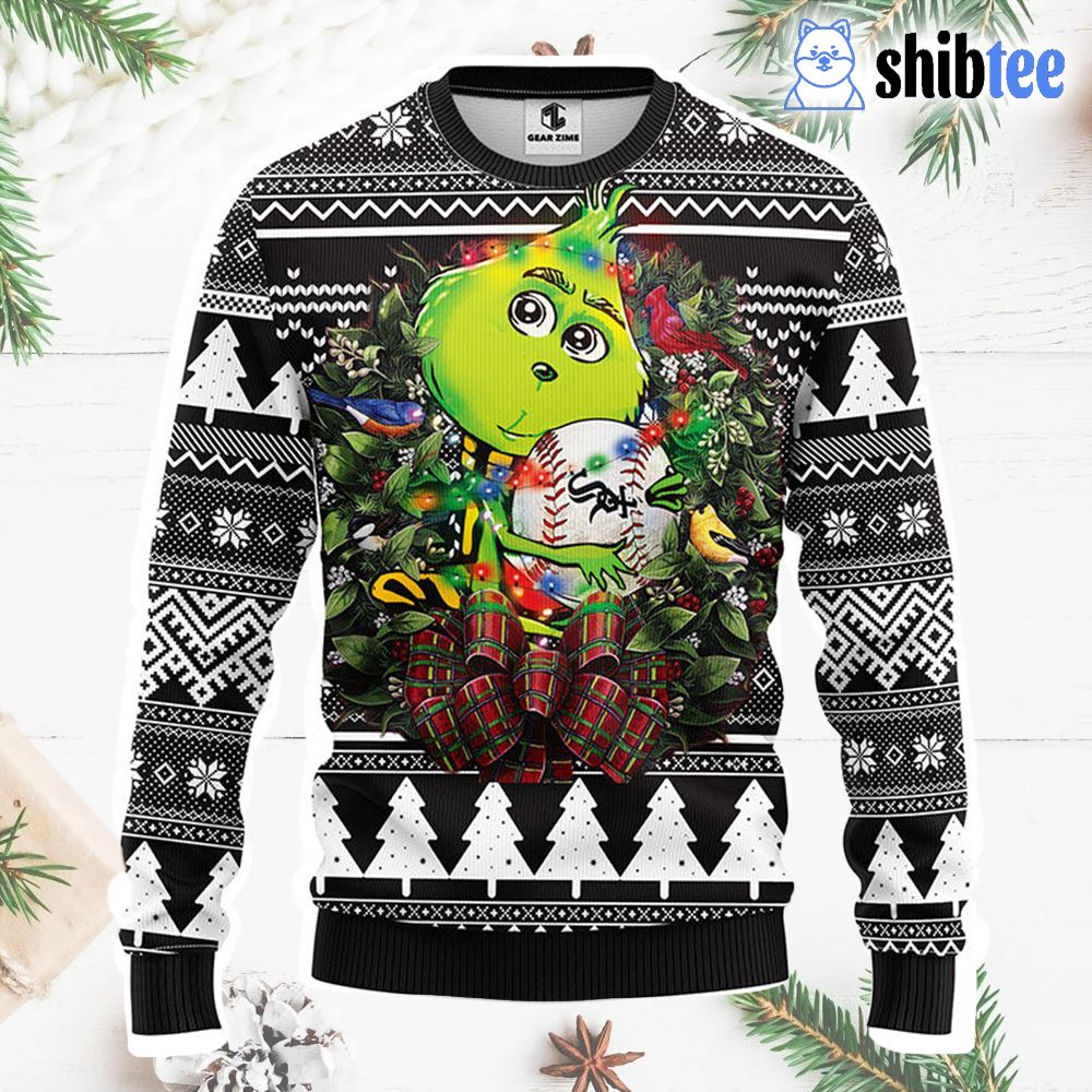 Chicago White Sox Grateful Dead Ugly Christmas Fleece Sweater - Shibtee  Clothing