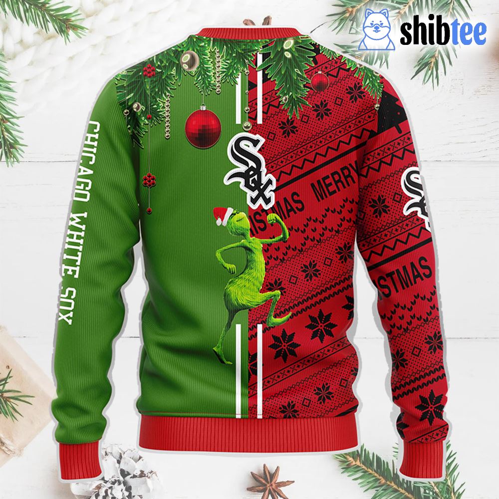 Chicago White Sox Grateful Dead Ugly Christmas Fleece Sweater - Shibtee  Clothing