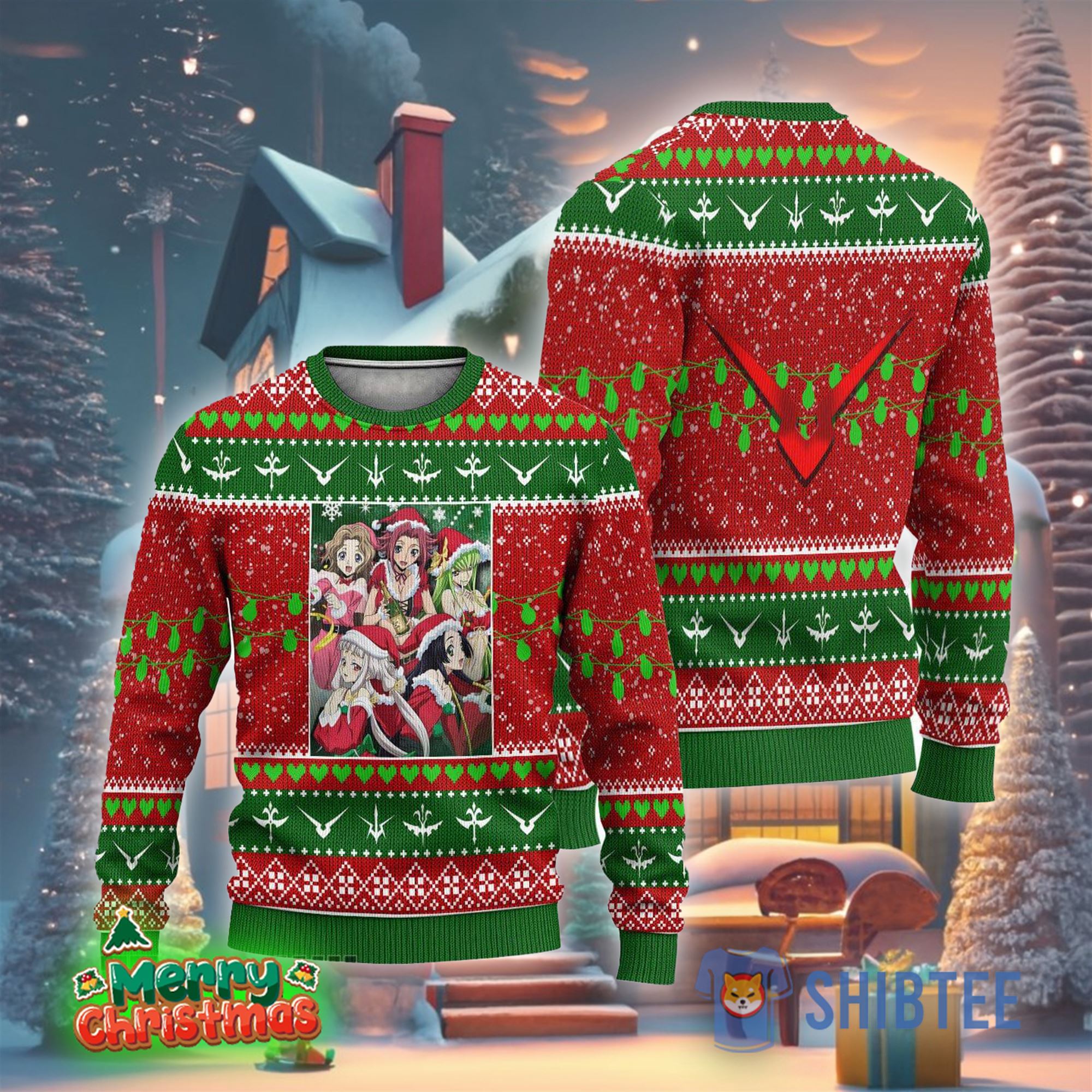 Bears Nfl Custom Name Number Ugly Christmas Sweater - Shibtee Clothing