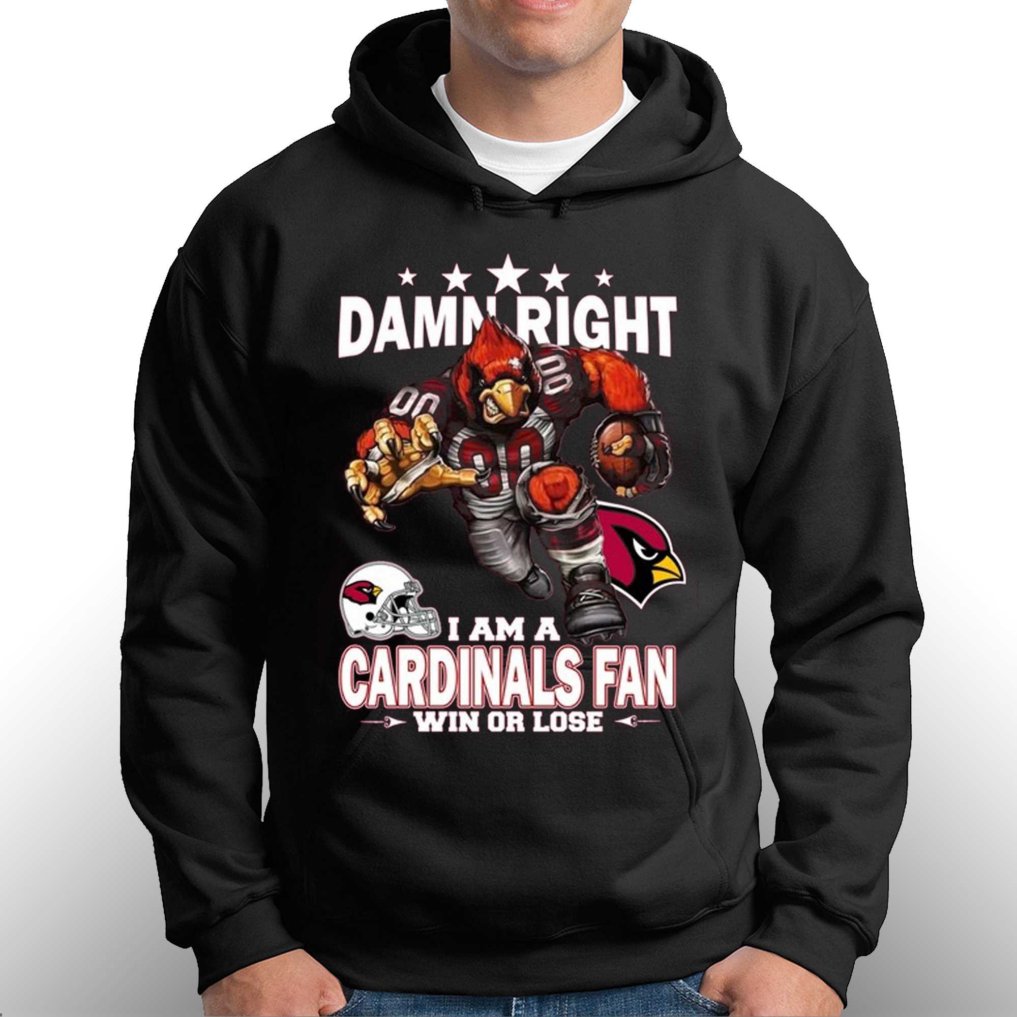 Arizona Cardinals Hoodie design snowflake for fans - 89 Sport shop